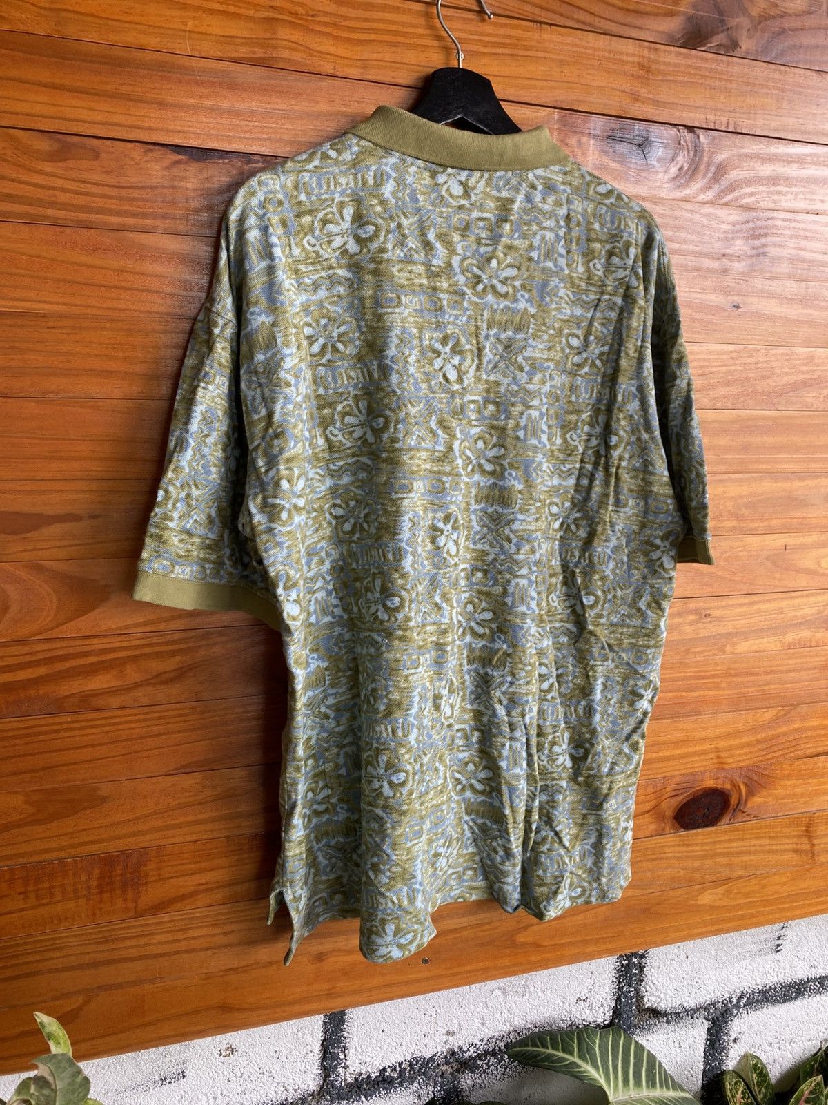 Orvis Vintage Orvis Pattern Polo Shirt Made in Macau Size US L / EU 52-54 / 3 - 15 Thumbnail