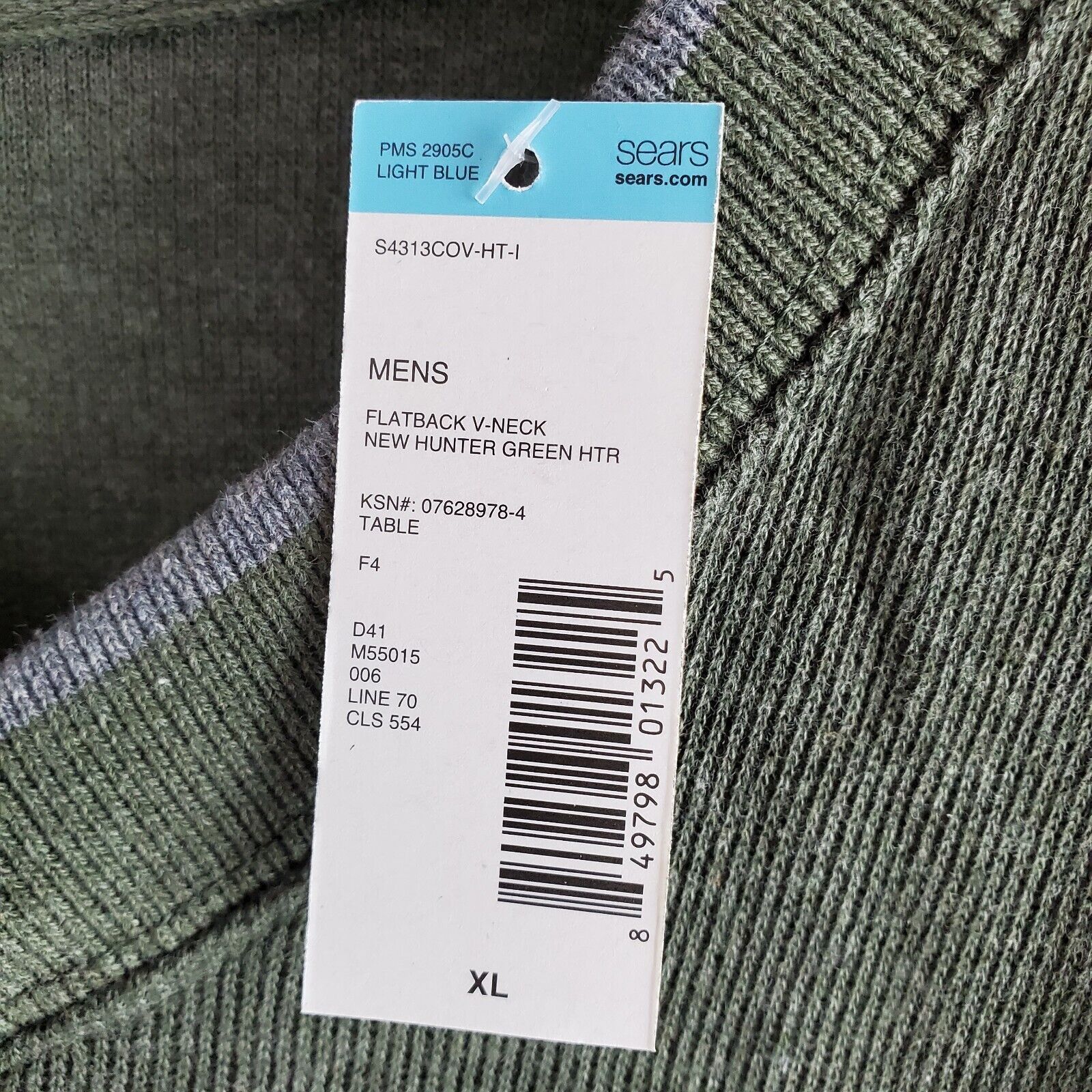 Covington Covington Shirt Mens XL V Neck Hunter Green New Gorpcore Size US XL / EU 56 / 4 - 11 Thumbnail
