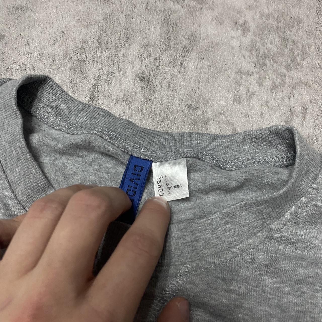 Other Grey H&M crewneck sweatshirt #loungewear Size US L / EU 52-54 / 3 - 3 Thumbnail