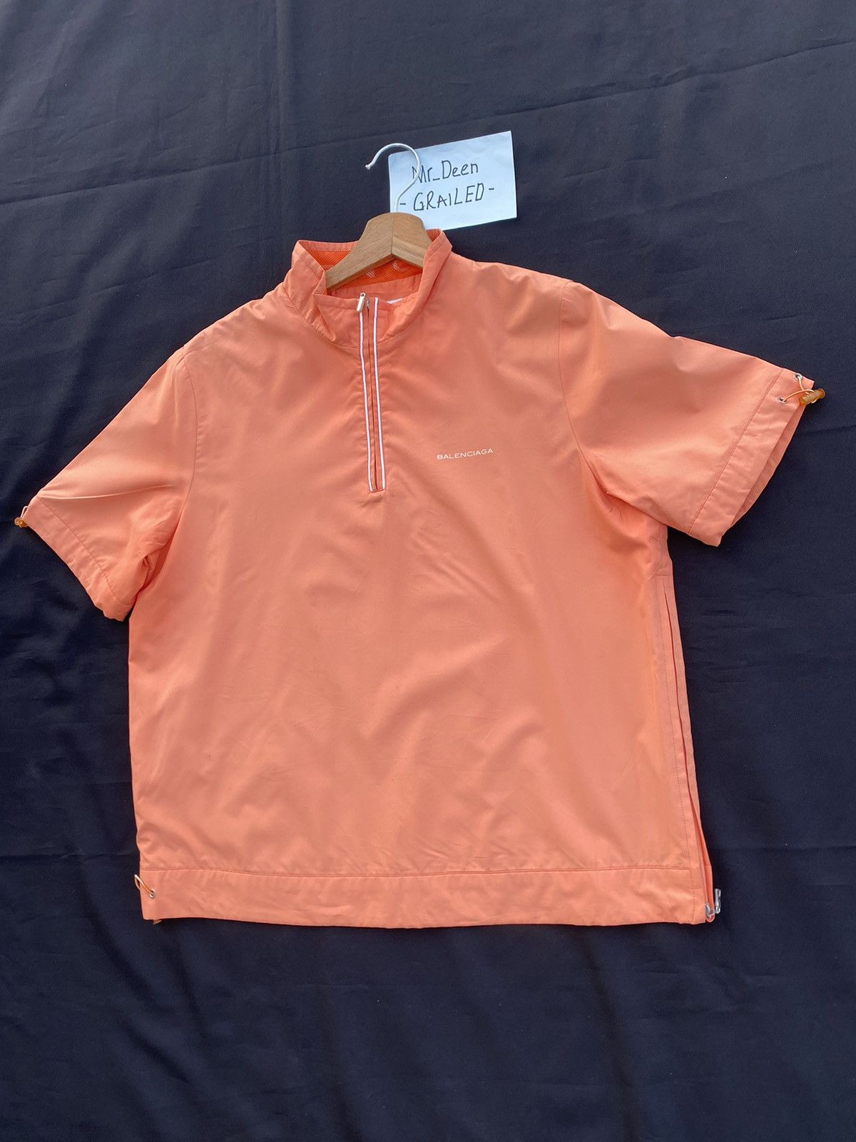 Balenciaga Rare Balenciaga Nylon Orange Outerwear Size US M / EU 48-50 / 2 - 5 Thumbnail