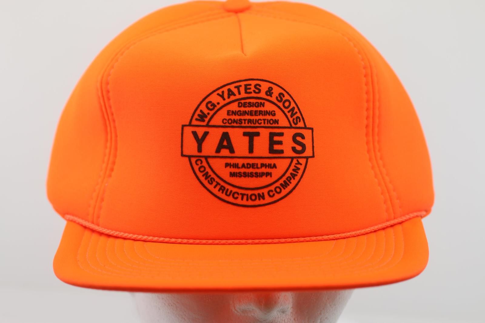 The Hundreds Vintage W.G. Yates & Sons Orange Safety Cap Construction #1 Size ONE SIZE - 1 Thumbnail