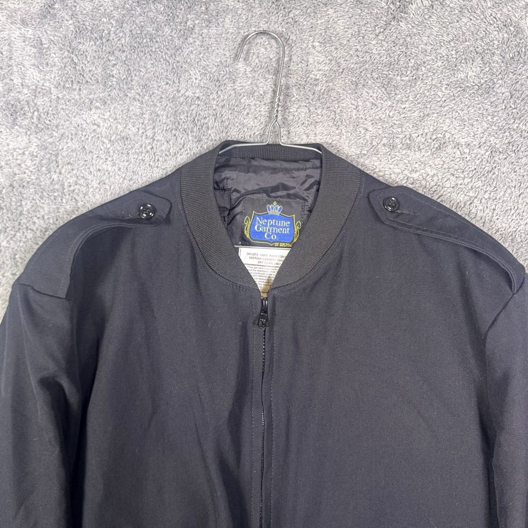 CO Neptune Garment Co Bomber Jacket Mens 44 Removeable Thinsulate Insulation Coat Size US S / EU 44-46 / 1 - 4 Thumbnail