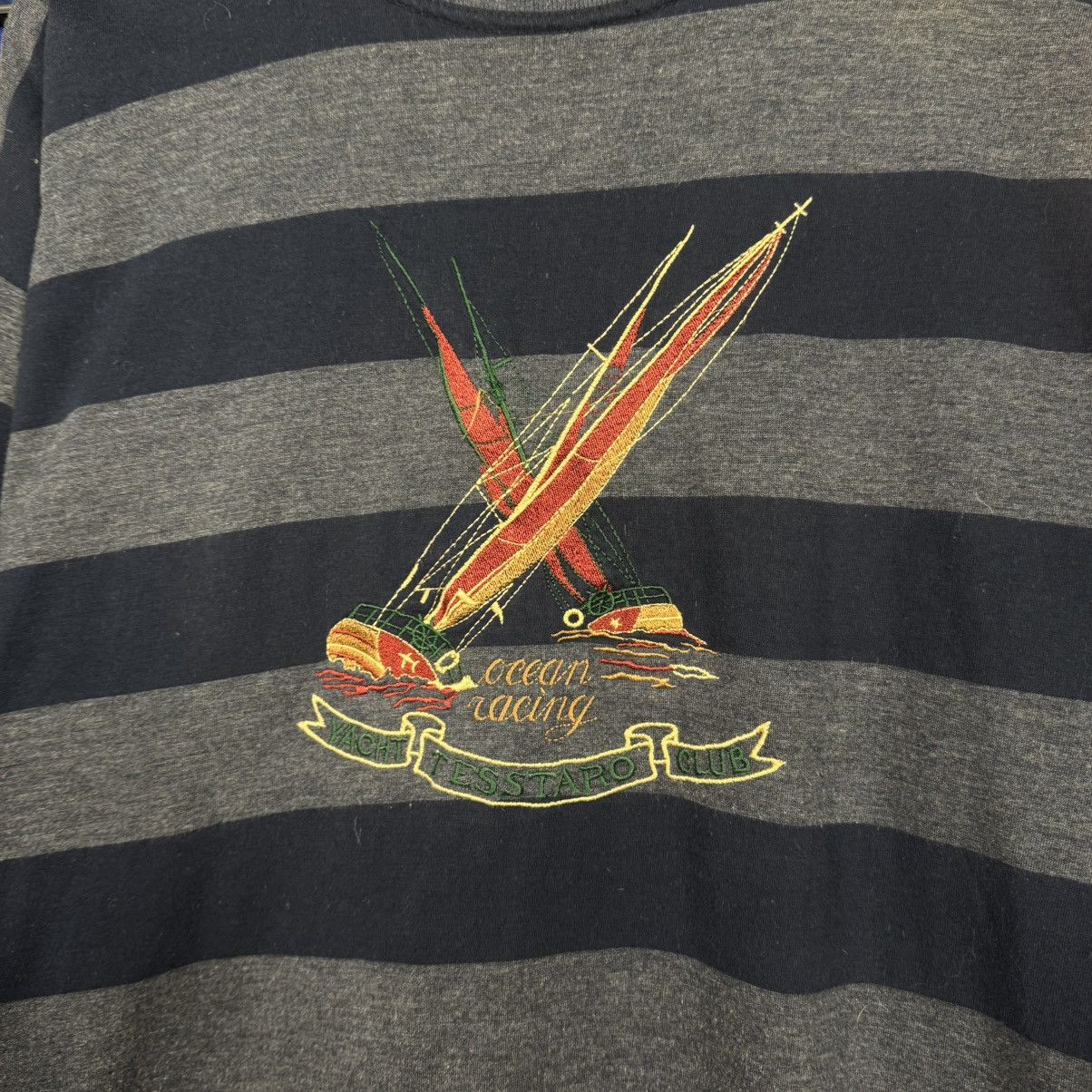 Diesel Vintage Diesel Motor Ocean Racing Yacht Tesstaro Club Tee Size US XL / EU 56 / 4 - 4 Thumbnail