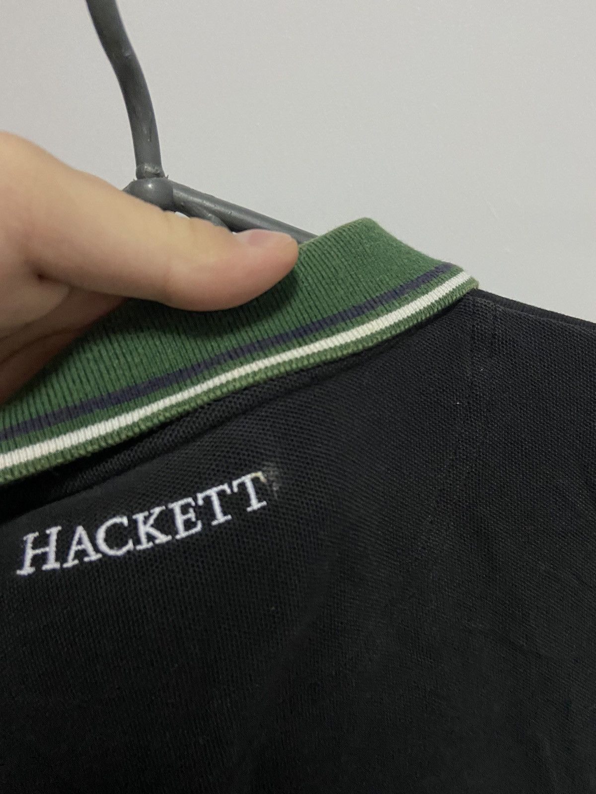 Hackett × Vintage Aston Martin Hackett 59 t shirt polo racing big logo vintage Size US XXL / EU 58 / 5 - 10 Thumbnail