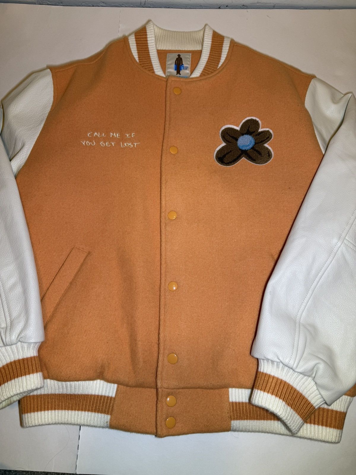 Golf le Fleur Golf le Fleur - Call Me If You Get Lost Varsity Jacket Large Size US L / EU 52-54 / 3 - 5 Thumbnail