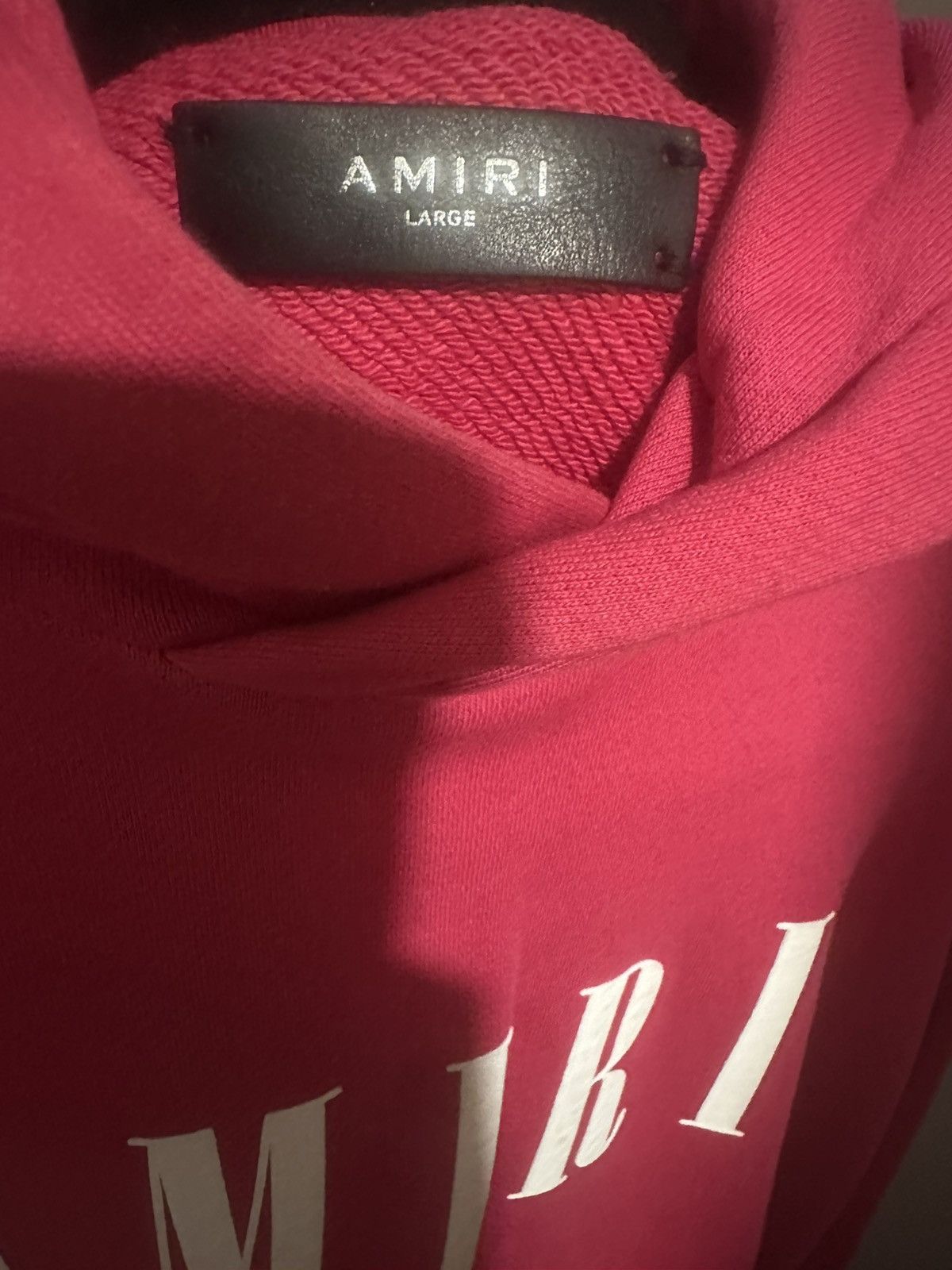 Amiri Amiri Hot Pink 'Core Logo' Hoodie Size US L / EU 52-54 / 3 - 4 Thumbnail