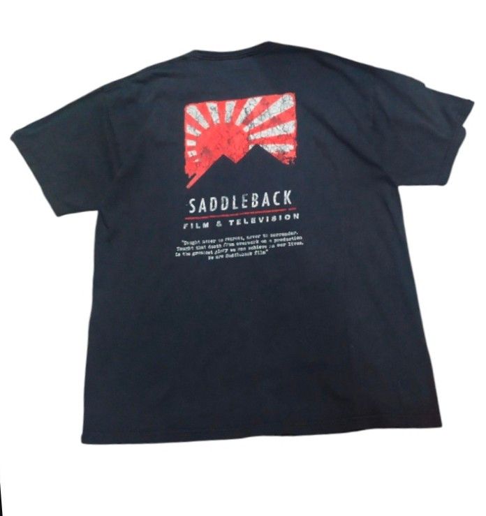 Vintage Vtg x Saddleback Film & Television Tshirts Size US XL / EU 56 / 4 - 9 Thumbnail