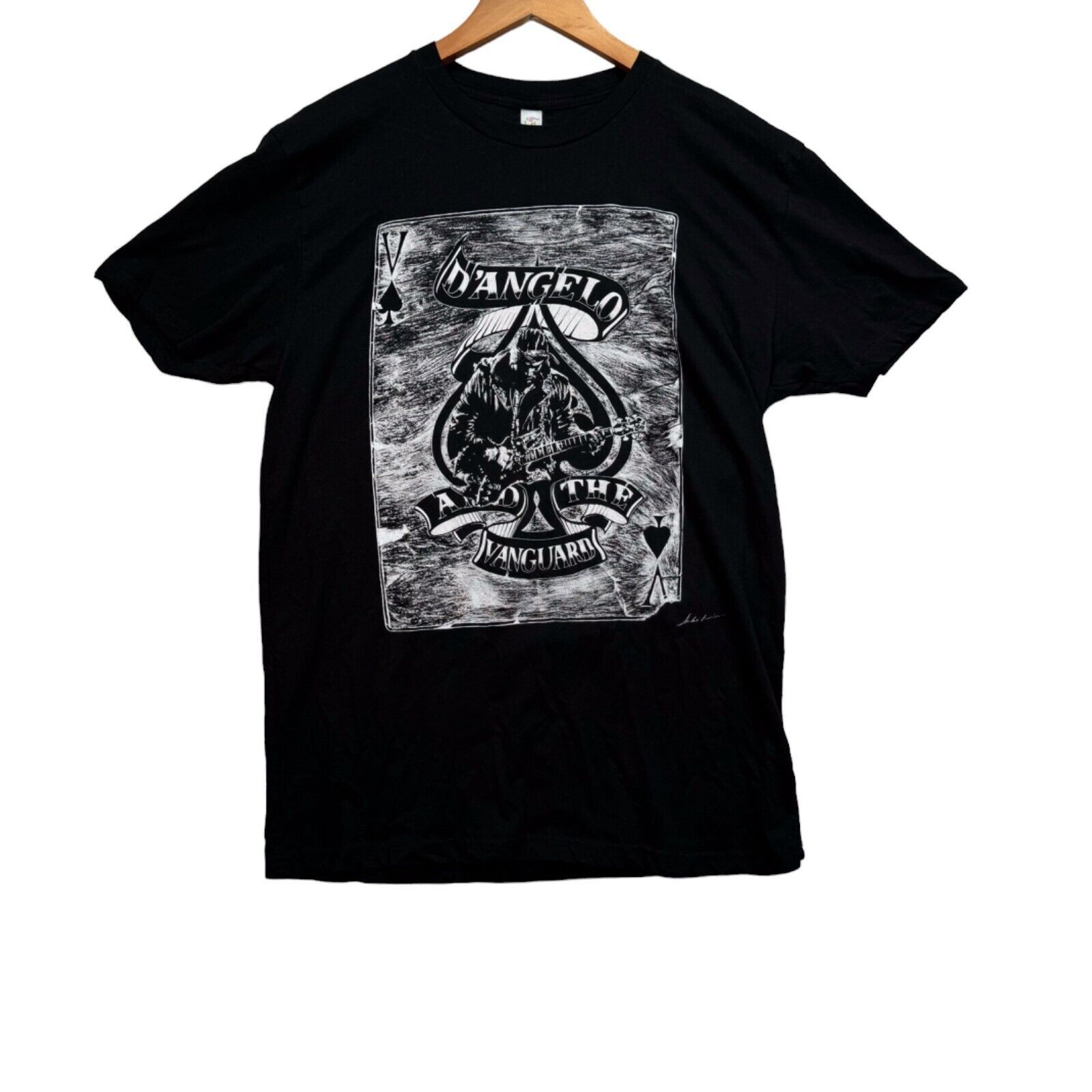 Other D'Angelo and the Vanguard Shirt Black Messiah Rare Ace Card Size US L / EU 52-54 / 3 - 1 Thumbnail
