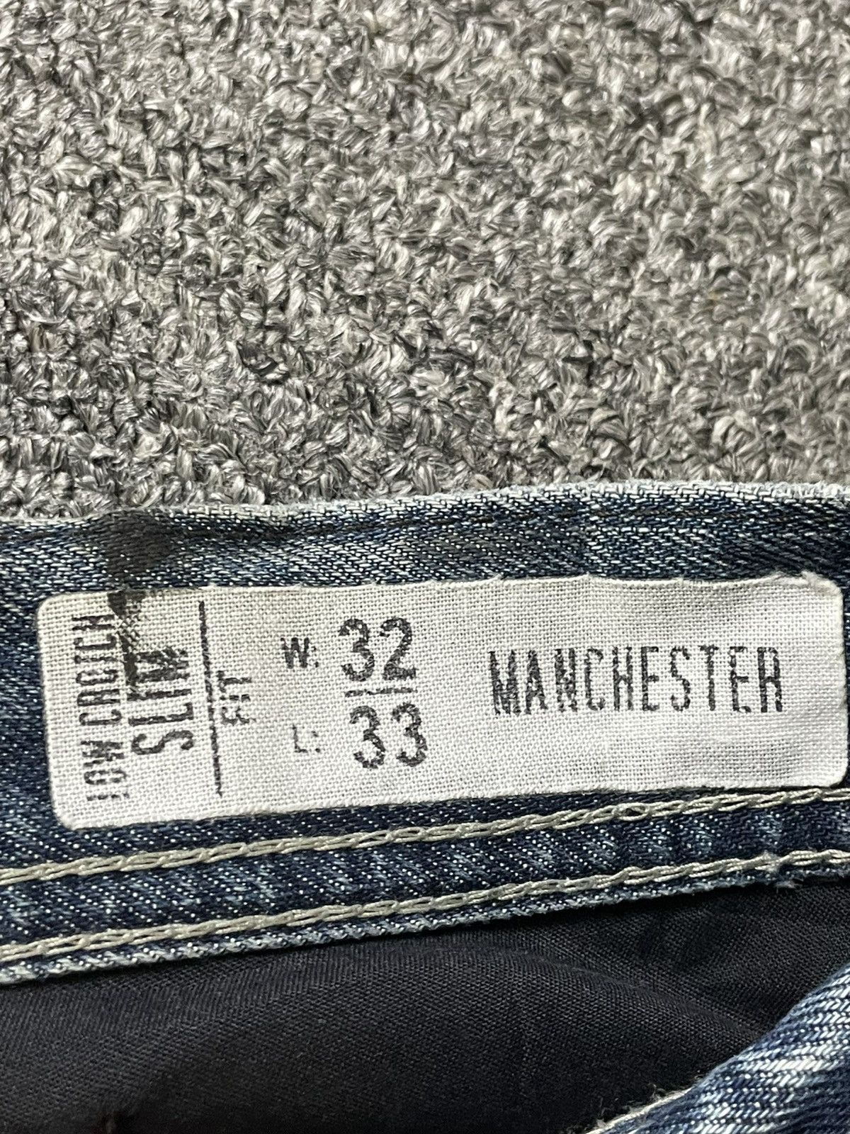 Sisley × Vintage SISLEY Brand Slim Fit Distressed Denim Ripped Jeans (117) Size US 34 / EU 50 - 9 Thumbnail