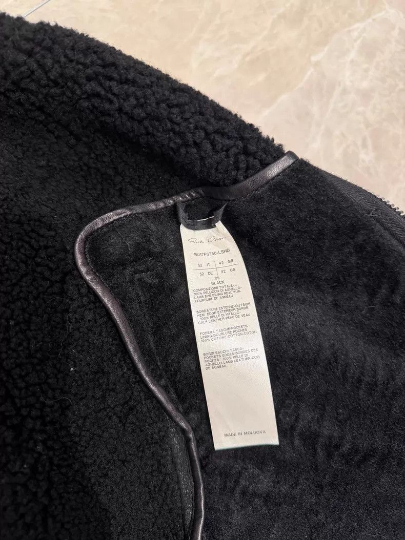Rick Owens Rick Owens Mainline fur integrated leather jacket Size US L / EU 52-54 / 3 - 5 Thumbnail