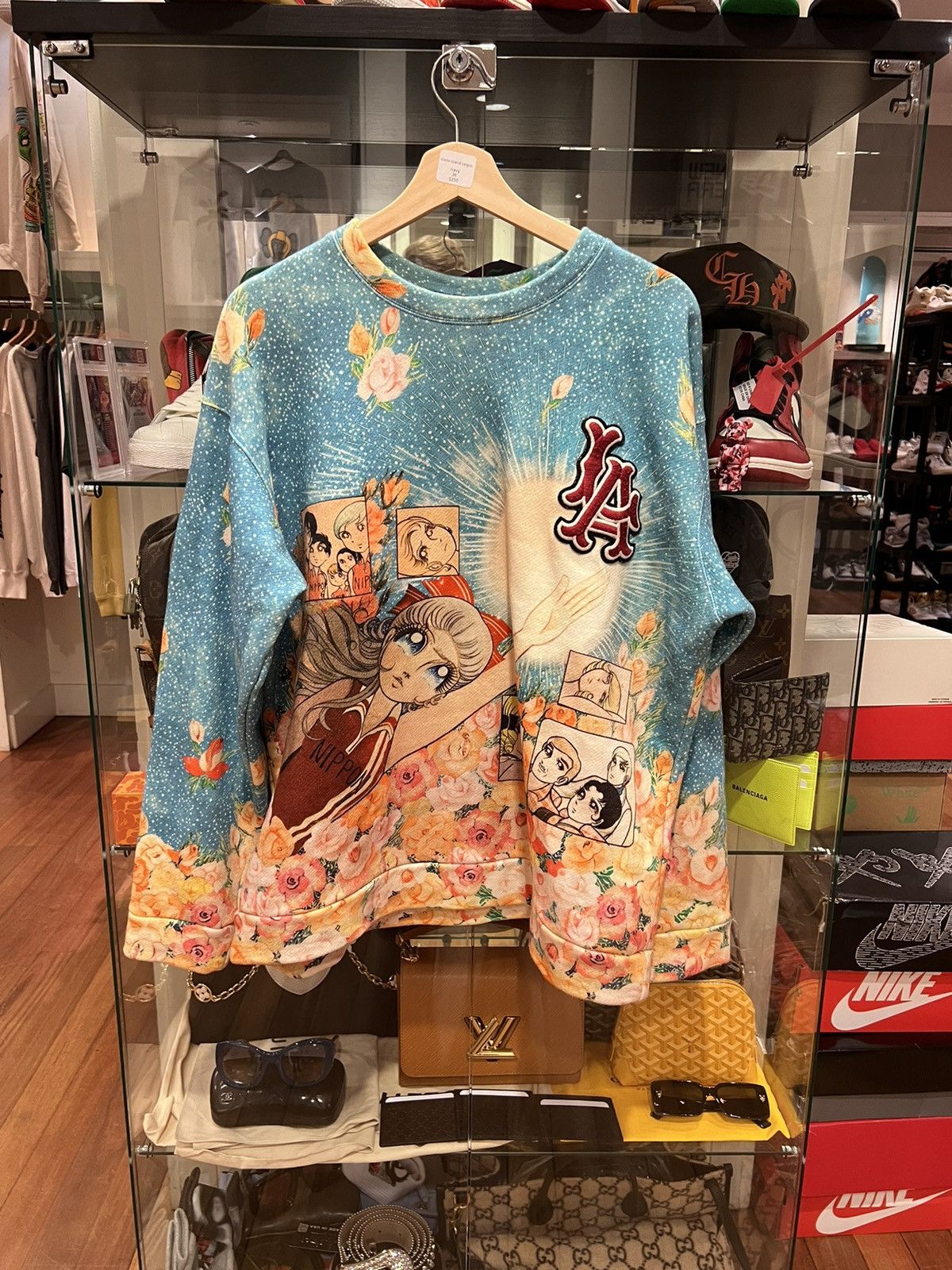 image of Gucci x Mlb X Chikae Ide Manga Sweater, Men's (Size Large)
