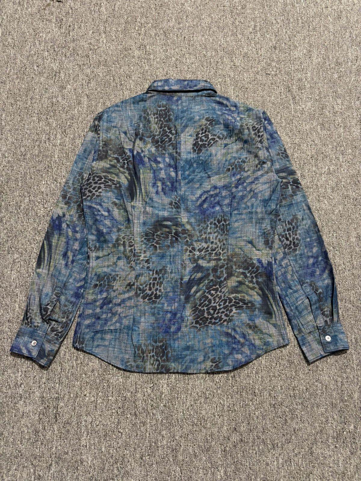 Tornado Mart 2000s Tornado Mart - leopard skin button up shirt Size US L / EU 52-54 / 3 - 3 Thumbnail