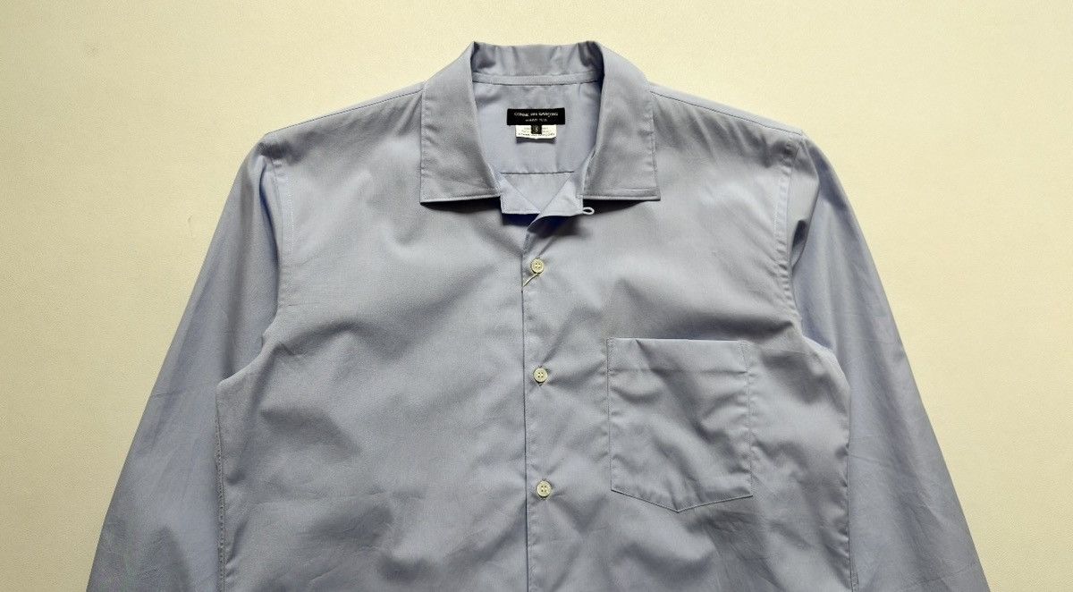 Comme des Garcons S/S 17 ‘Violet Blue’ Long Sleeve Shirt Size US S / EU 44-46 / 1 - 4 Thumbnail