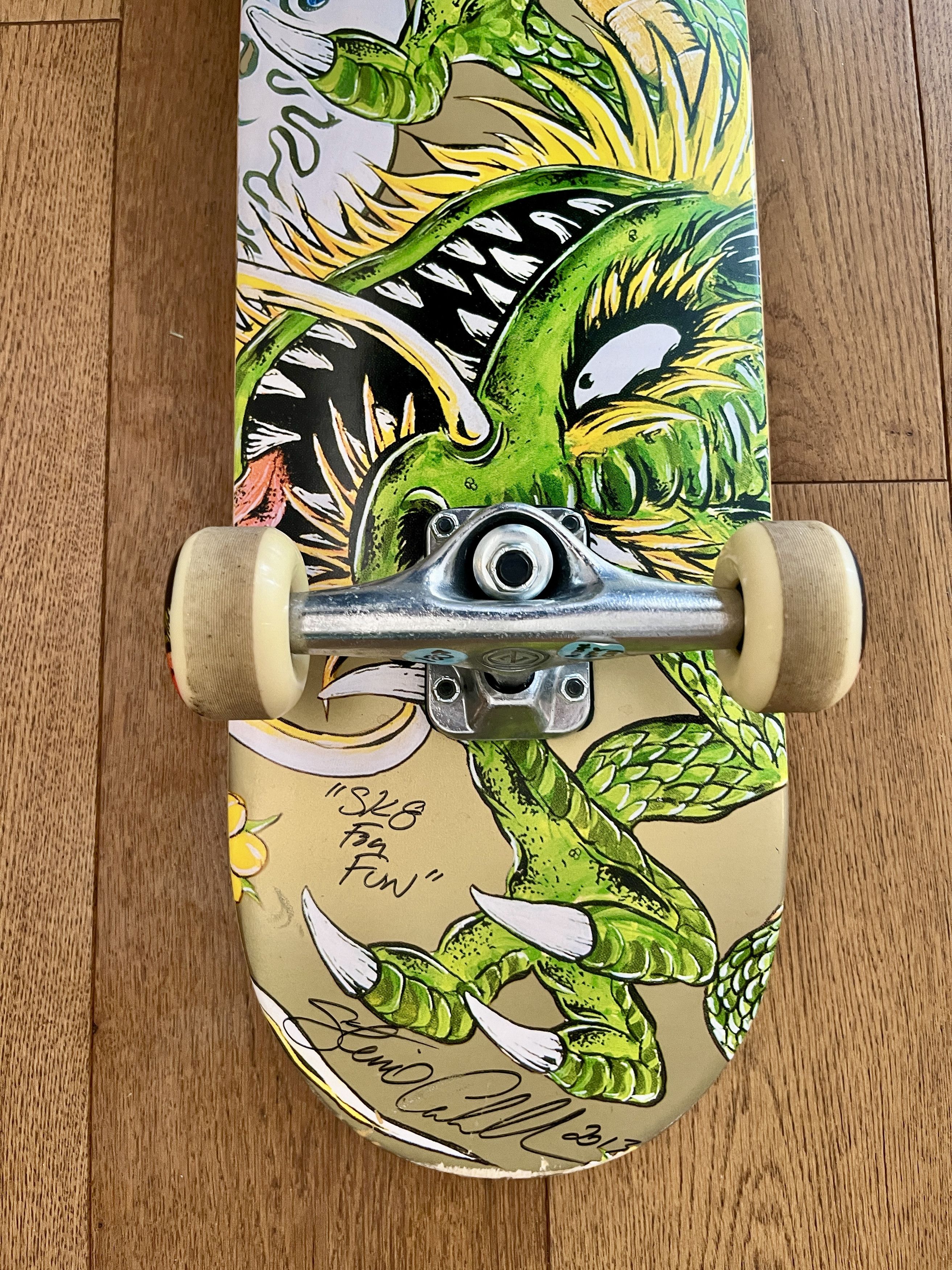 Powell Peralta Hand Signed 2011 Powell Peralta Steve Caballero Skateboard Size ONE SIZE - 2 Thumbnail
