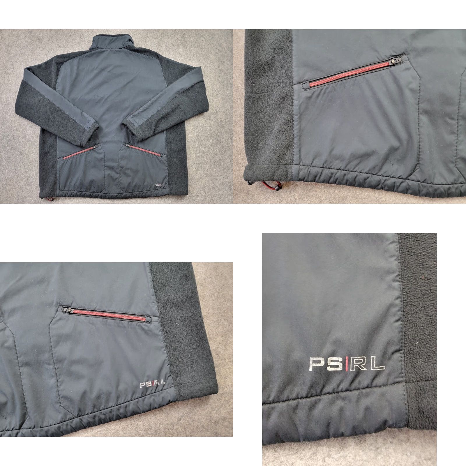 Polo Ralph Lauren Polo Ralph Lauren Sport Polo Sport Ralph Lauren Fleece Jacket Mens XL Black Full Zip Pockets Casual Size US XL / EU 56 / 4 - 9 Thumbnail