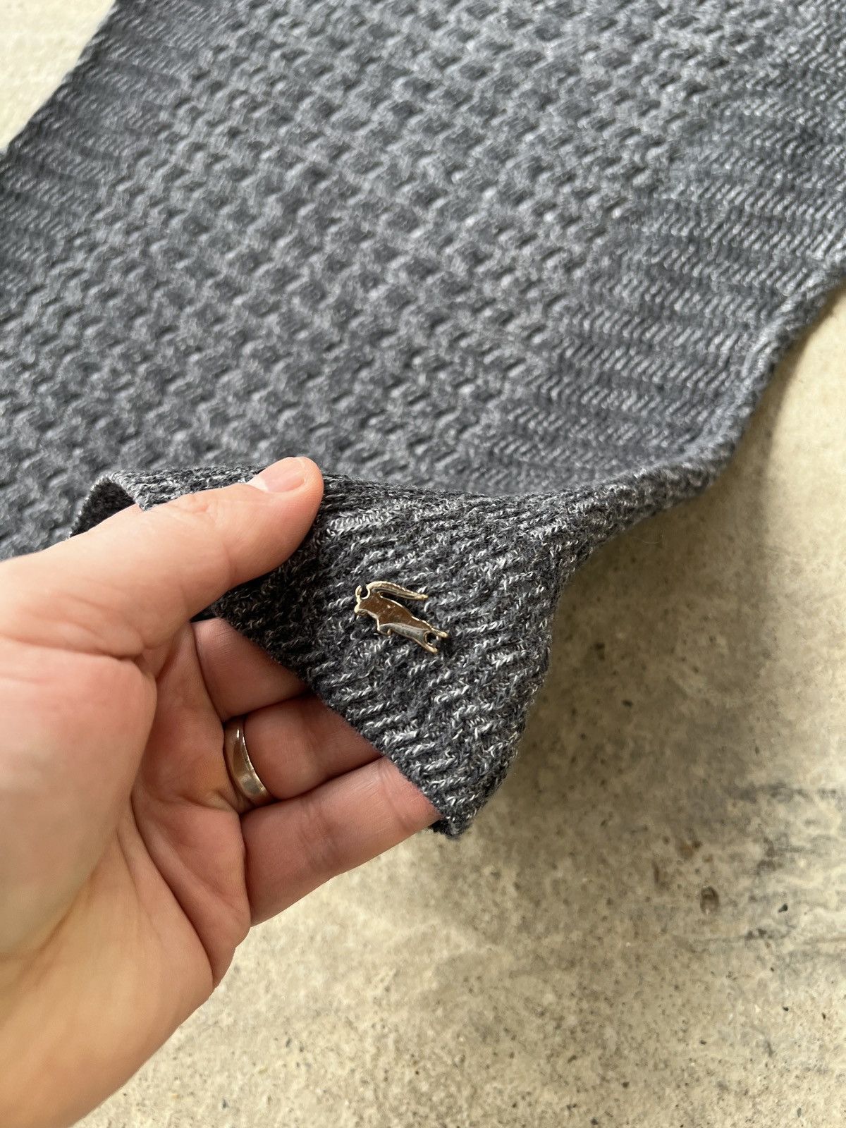 Lacoste Lacoste Wool Sweater Size M / US 6-8 / IT 42-44 - 3 Thumbnail