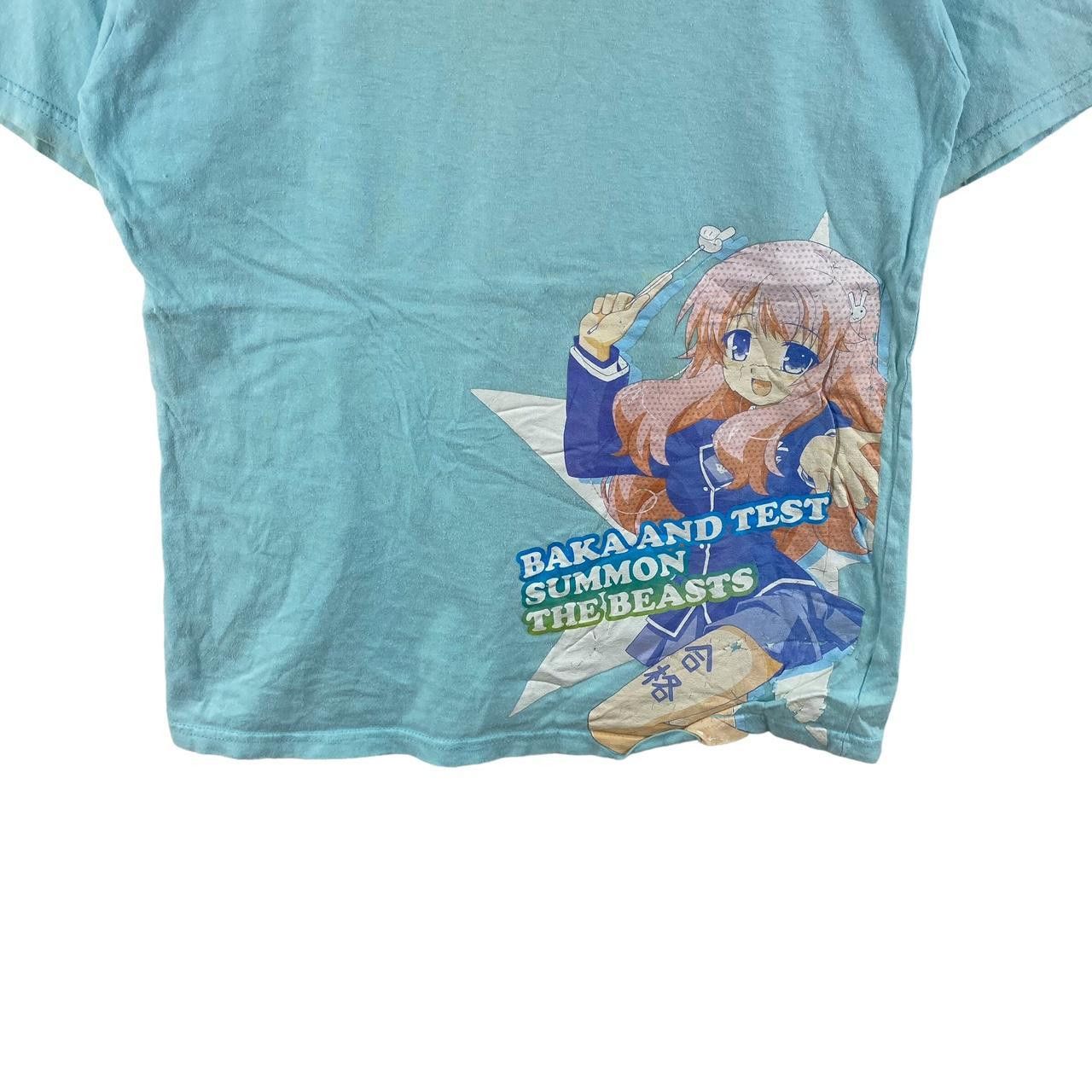 Anime ANIME BAKA & TEST Summoned The Beasts Manga Tee Shirt Top Size US S / EU 44-46 / 1 - 4 Thumbnail