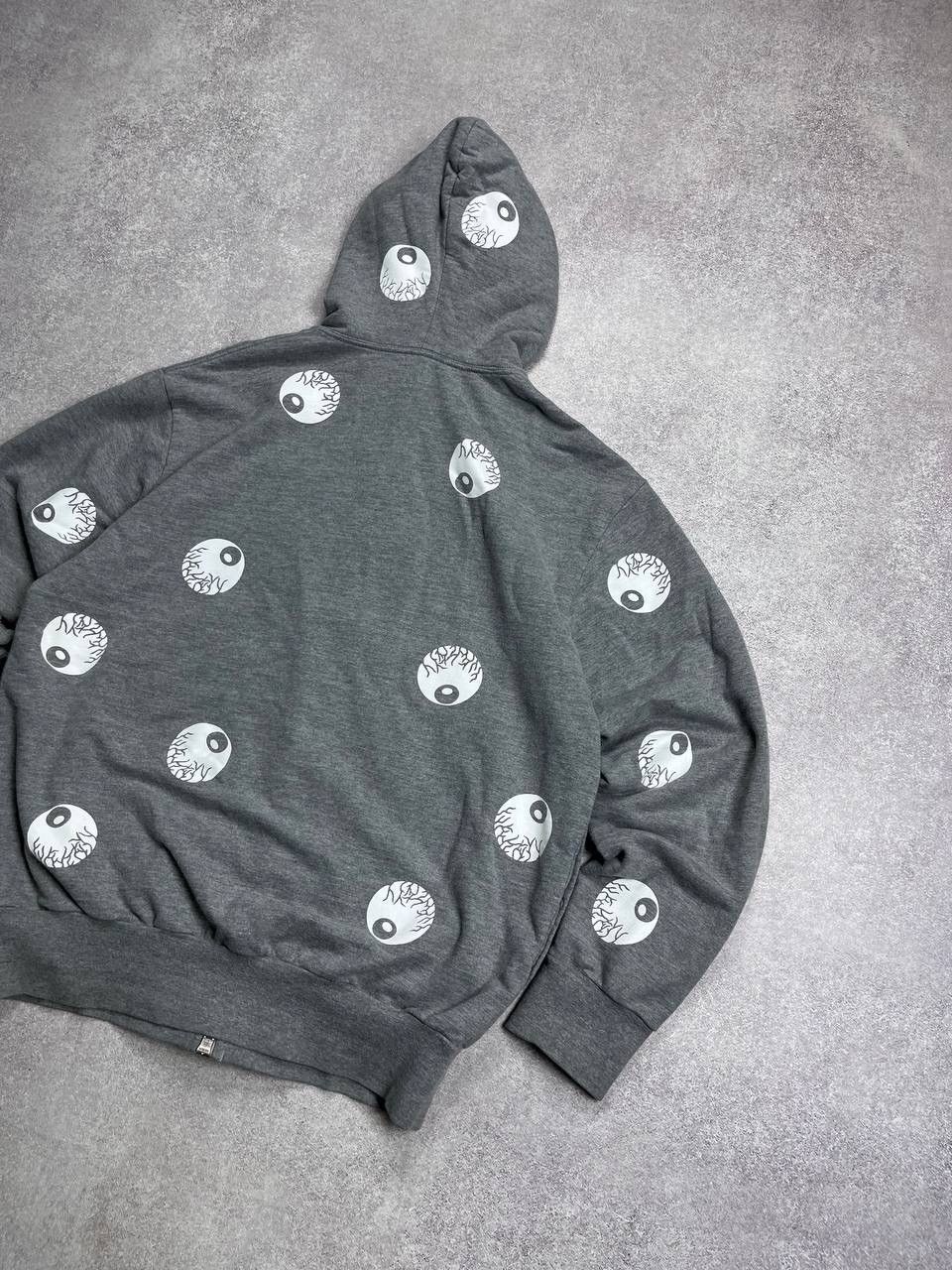 Maharishi × Vintage Vintage Maharishi Eyes Boxy Zip Hoodie Y2K L Size US L / EU 52-54 / 3 - 4 Thumbnail