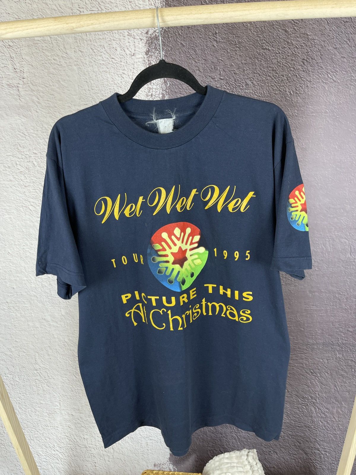 Band Tees Wet Wet Wet Picture This at Christmas 1995 tour band tee Size US L / EU 52-54 / 3 - 3 Thumbnail