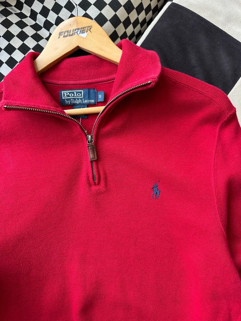 Polo Ralph Lauren × Vintage VINTAGE POLO RALPH LAUREN HALFZIPPER Size US S / EU 44-46 / 1 - 3 Thumbnail