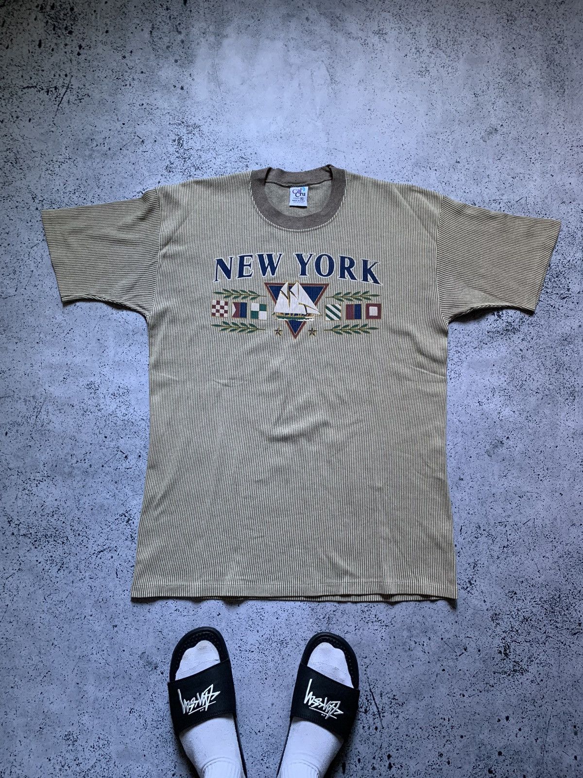 Other Vintage New York T-shirt Made In USA Tee Y2K 90s Size US XL / EU 56 / 4 - 1 Thumbnail