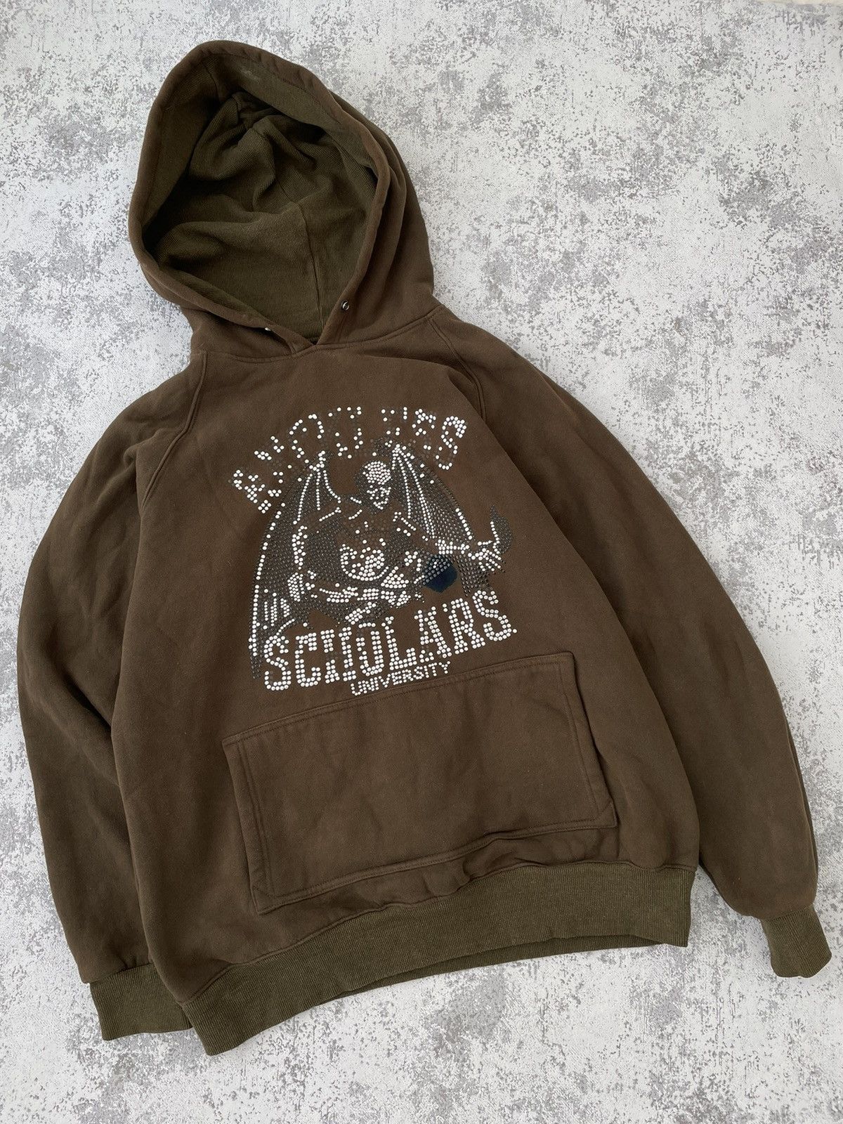 Reckless Scholars Reckless Scholars Gargoyle Brown Y2K Hoodie Size US XL / EU 56 / 4 - 1 Thumbnail