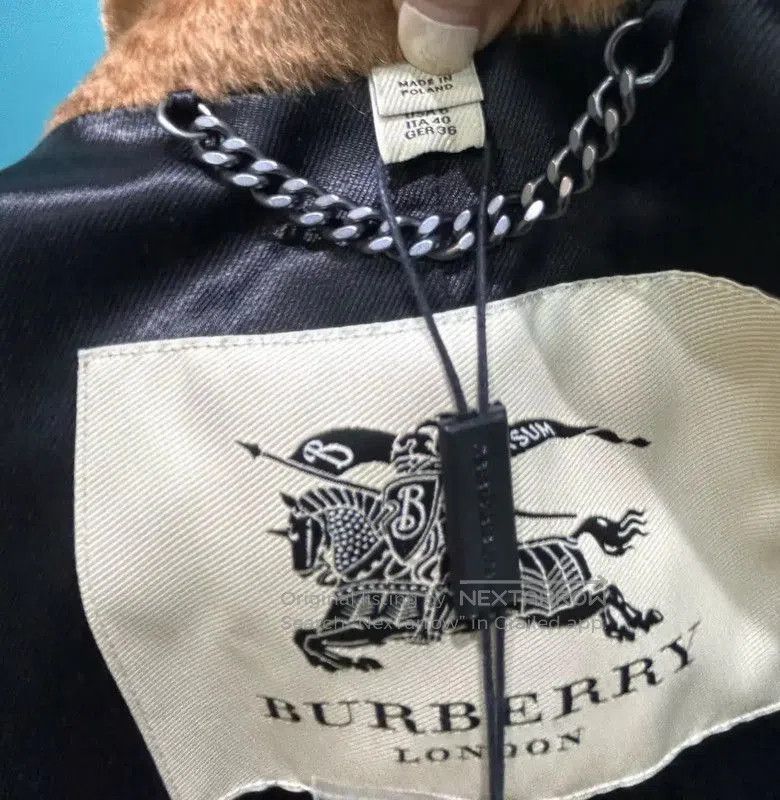 Burberry Burberry Brown Cashmere Long Coat for Women. Size L / US 10 / IT 46 - 8 Thumbnail
