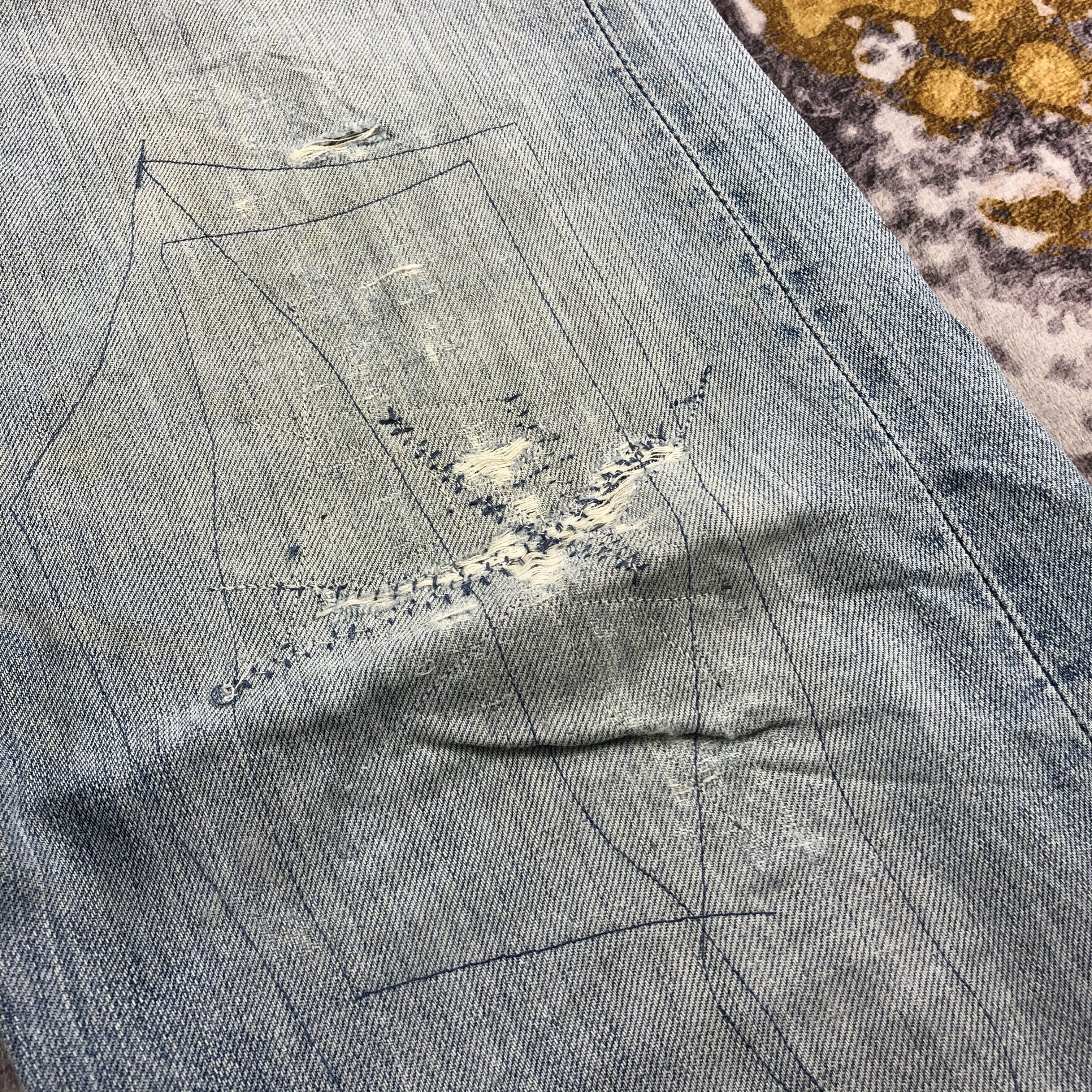 Levi's × Vintage 90s Vintage Light Wash Levis 501 Jeans-JM2222 Size US 34 / EU 50 - 11 Thumbnail