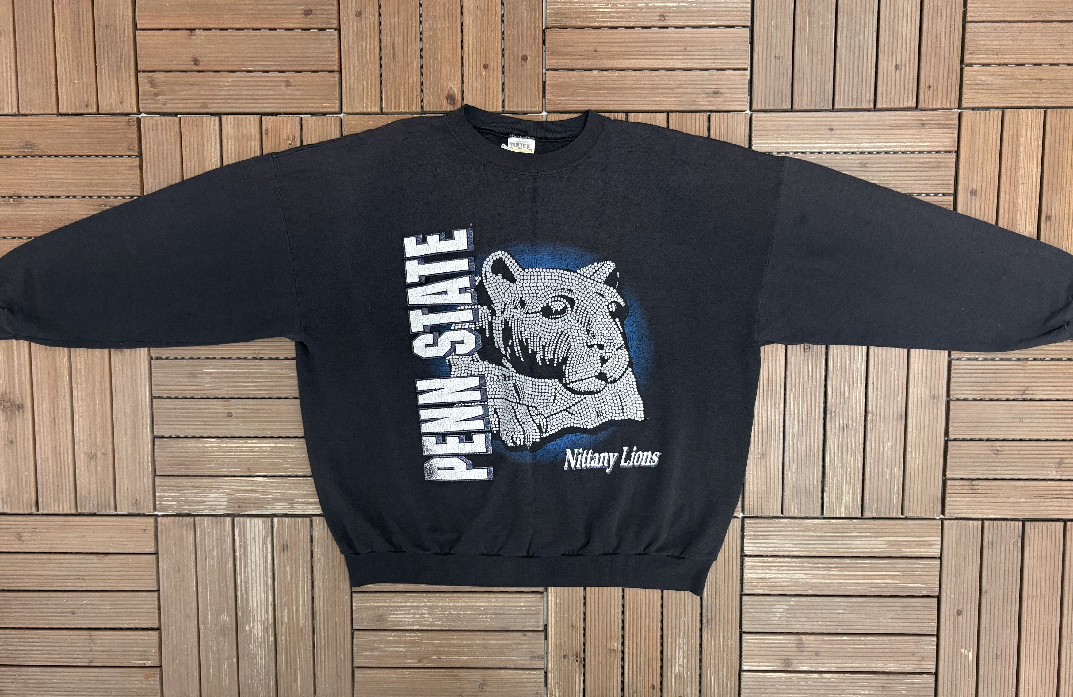 Vintage Penn State Nittany Lions Vintage Blue Crewneck Sweater Size US XXL / EU 58 / 5 - 5 Thumbnail
