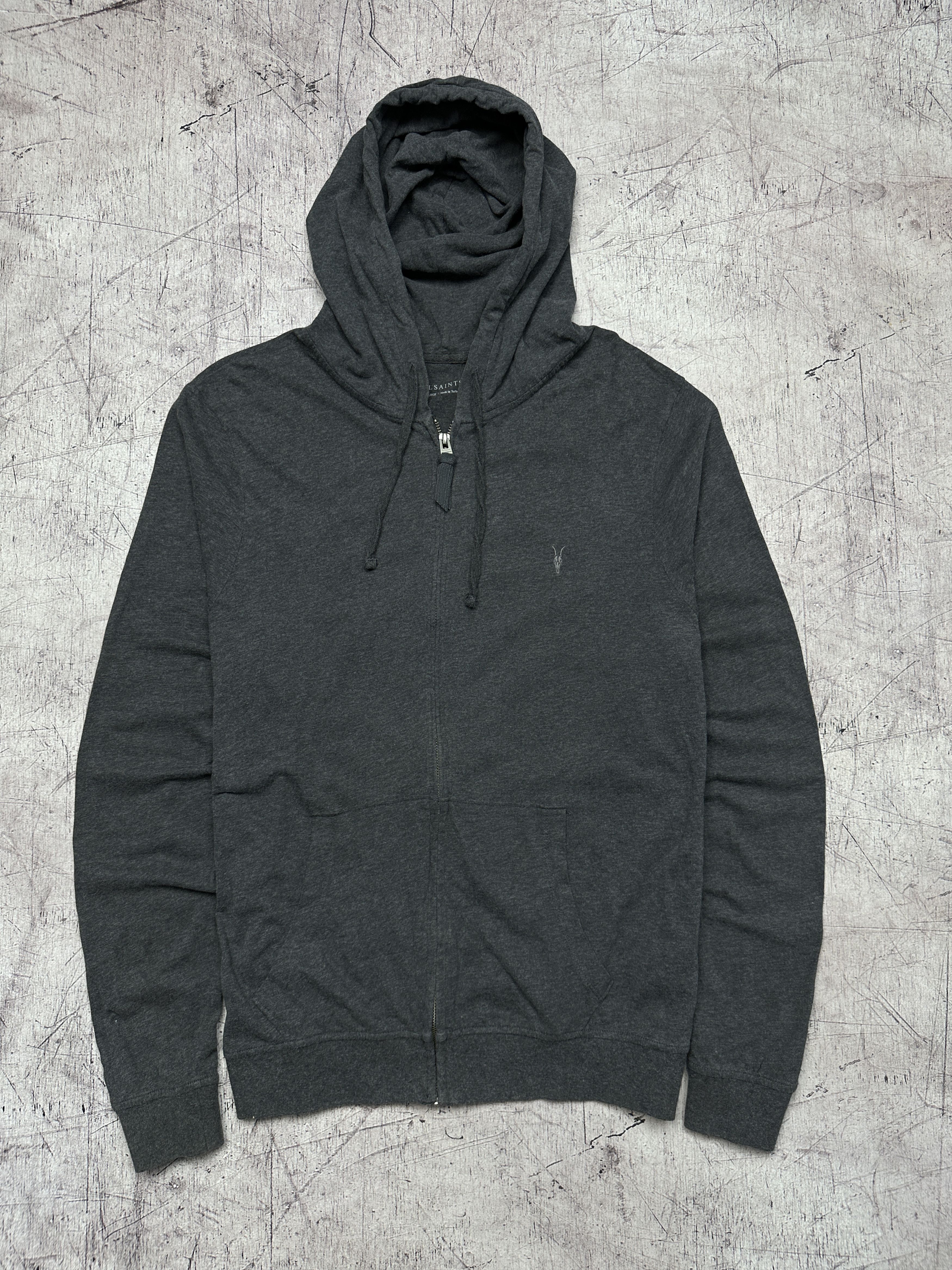 Allsaints Allsaints Mens Light Brace Zip Hoodie Size US XL / EU 56 / 4 - 1 Thumbnail