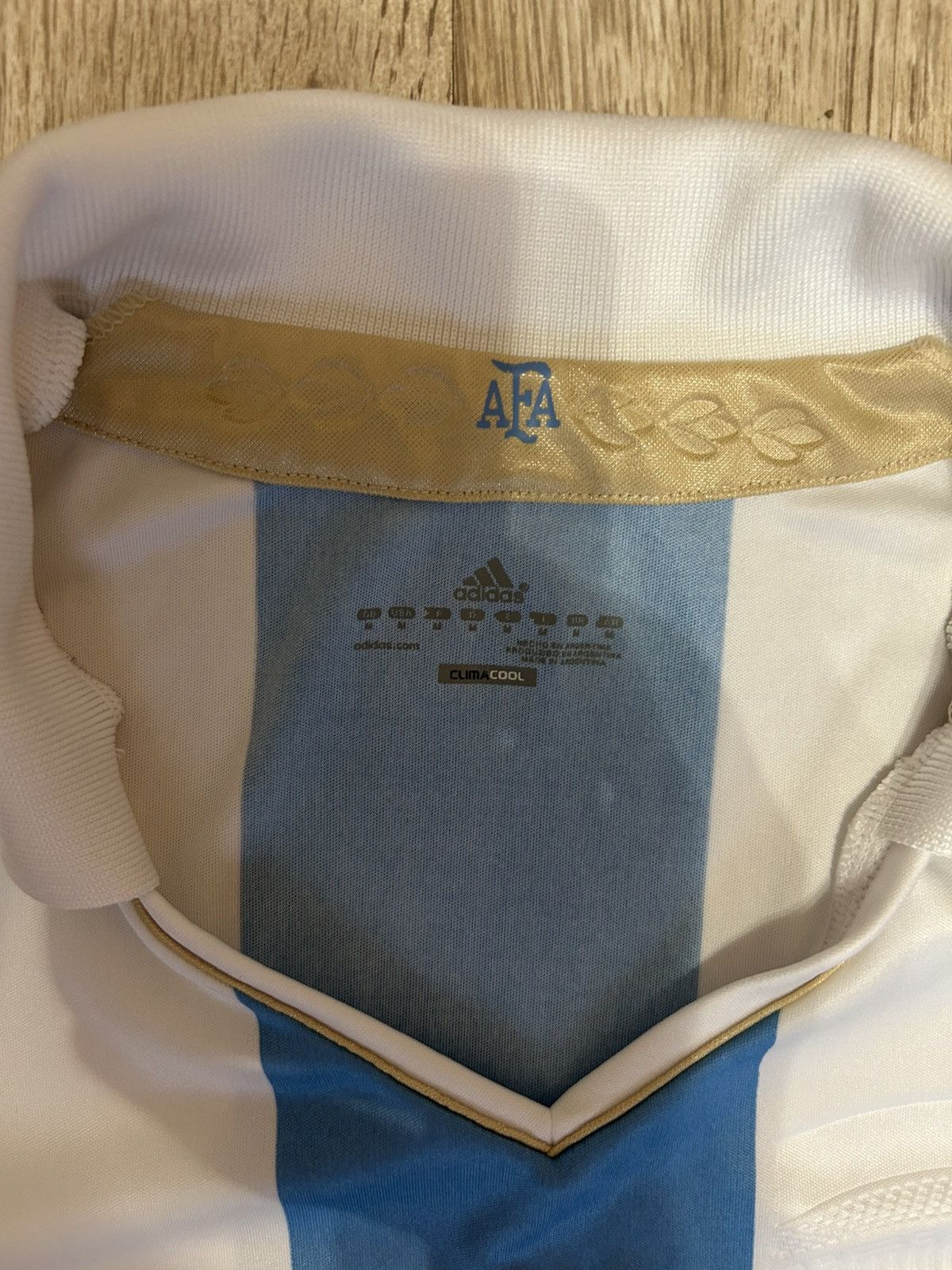 Adidas Argentina 2011/2013 Size US M / EU 48-50 / 2 - 3 Thumbnail