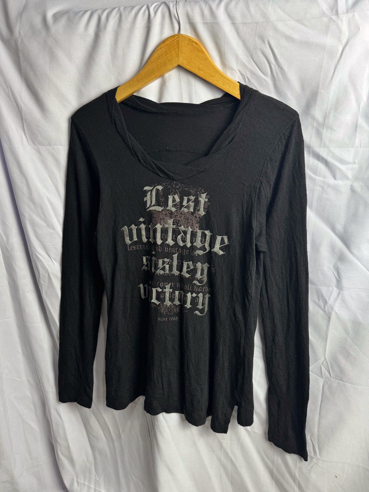 Hysteric Glamour × If Six Was Nine × PPFM Japanese-Sisley Poem Gothic Long Sleeve Size US S / EU 44-46 / 1 - 2 Thumbnail