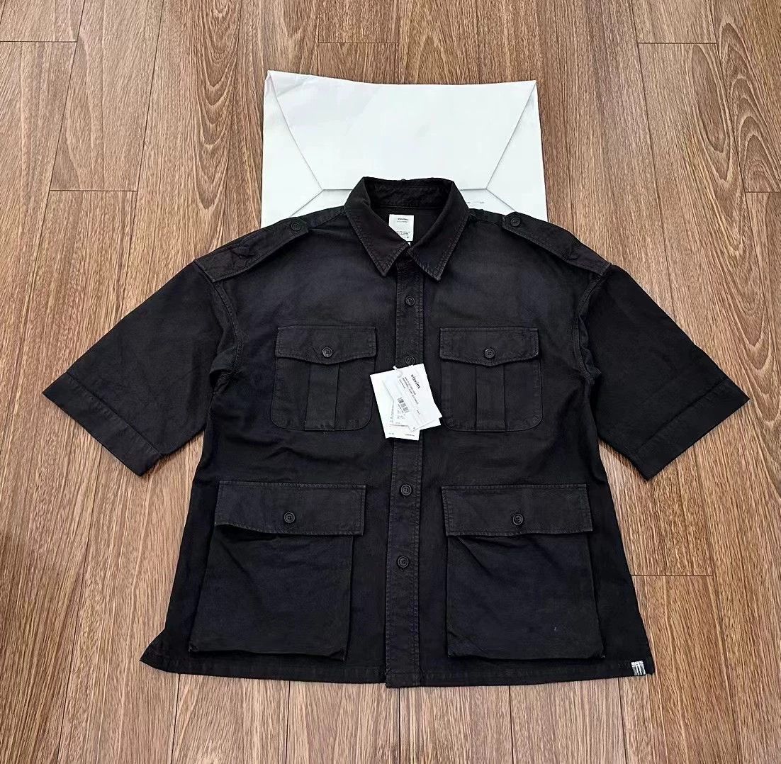 Visvim VISVIM 23SS MARSWELL S/S DMGD 3 black Size US L / EU 52-54 / 3 - 1 Thumbnail
