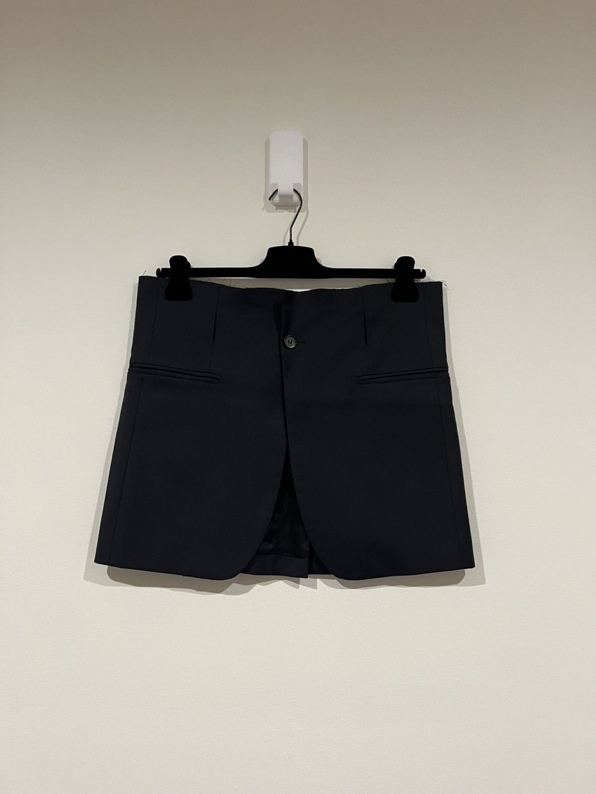 SS14 Line 10 Deconstructed Blazer Skirt in Wool (48)