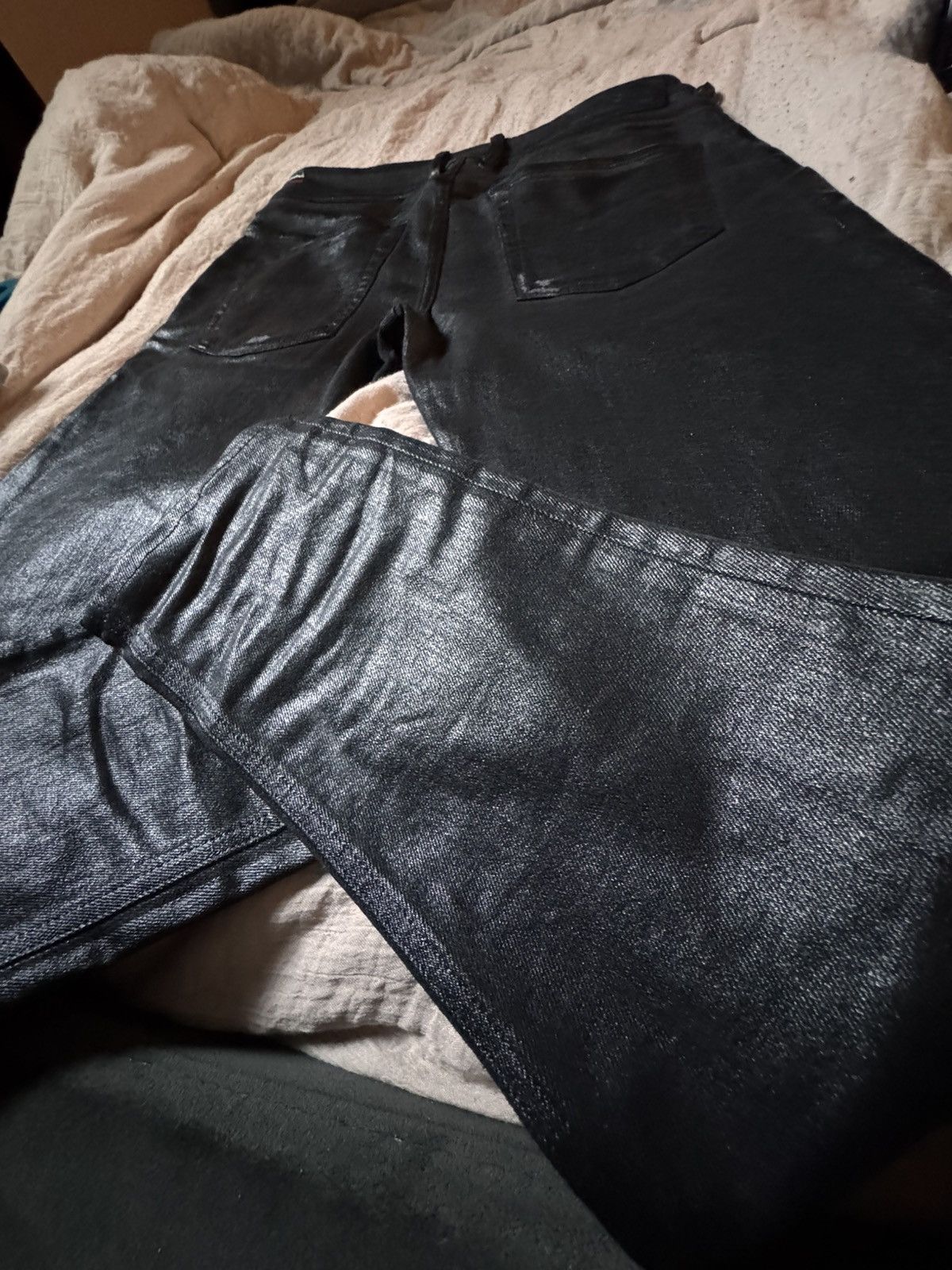 Diesel Diesel Black Jeans 2% Spandex Size US 29 - 10 Thumbnail