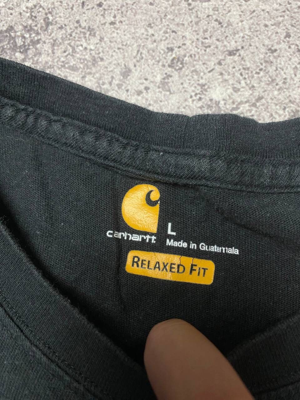 Carhartt Wip × Vintage Carhartt WIP T-Shirt Pocket Print Big Logo Size US L / EU 52-54 / 3 - 7 Thumbnail