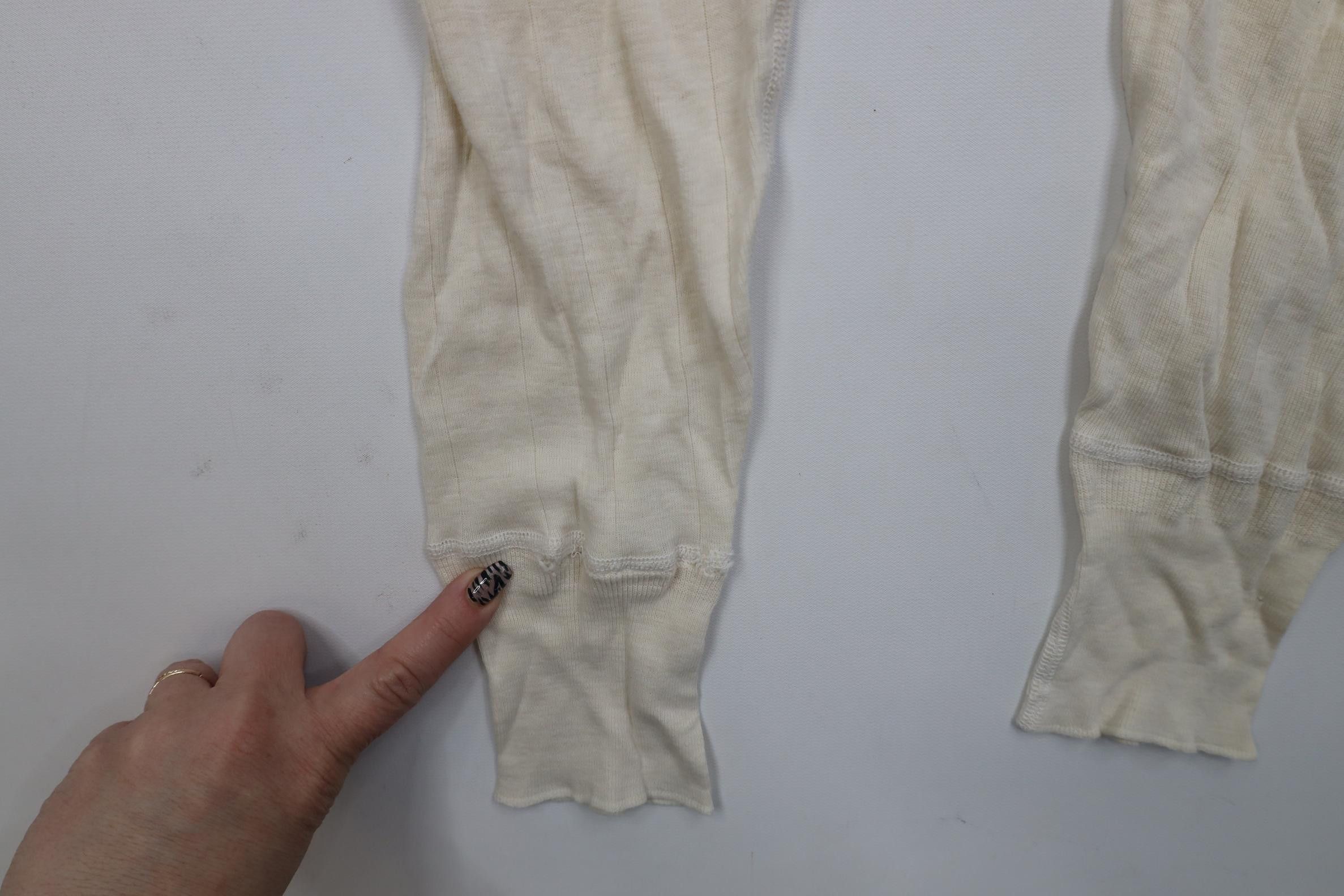 Jockey Vintage 40s Jockey Long Coopers Front Thermal Knit Pants USA Size US 34 / EU 50 - 13 Thumbnail