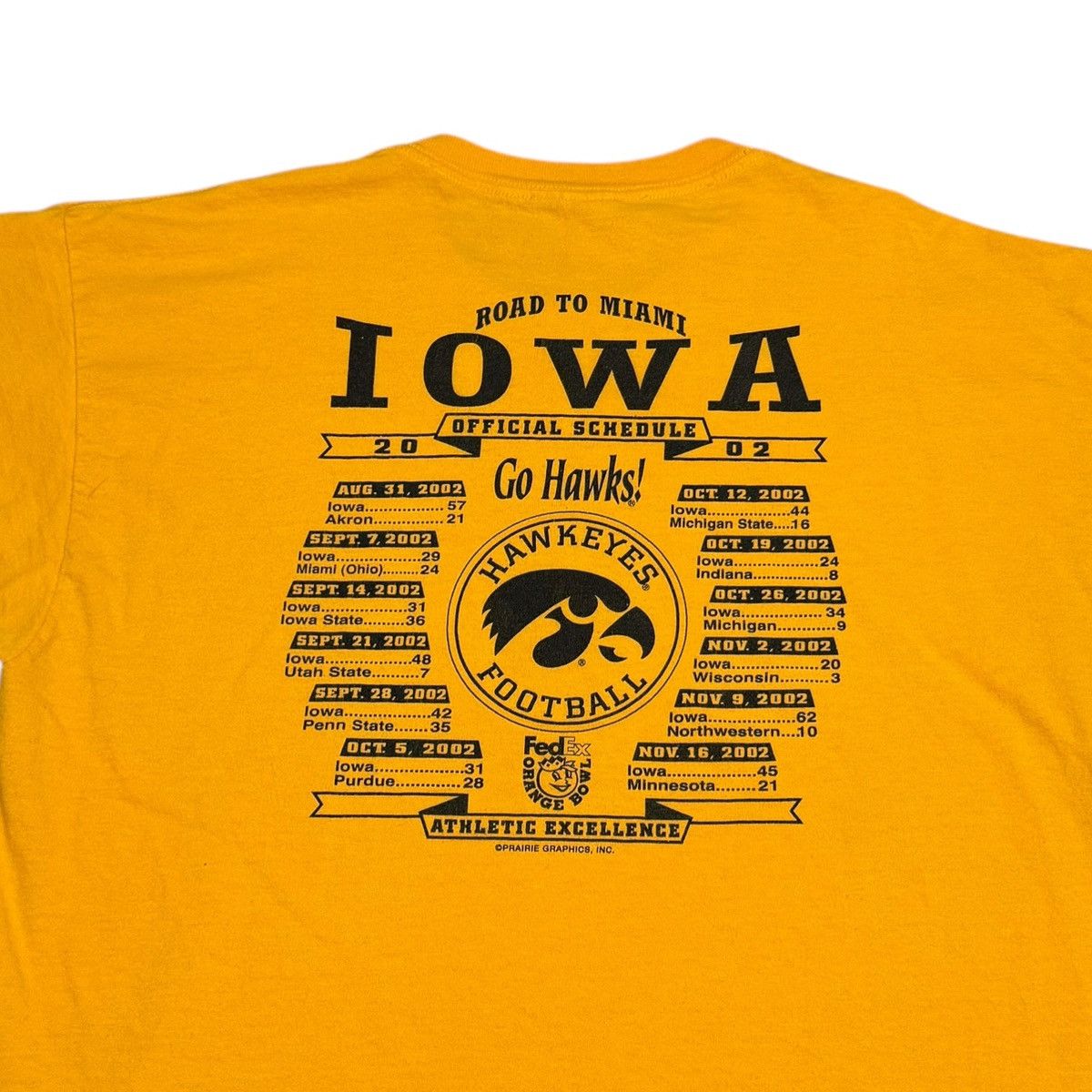 Gildan × Vintage Vintage 2003 Orange Bowl Iowa Hawkeyes Football Shirt XL Size US XL / EU 56 / 4 - 4 Thumbnail