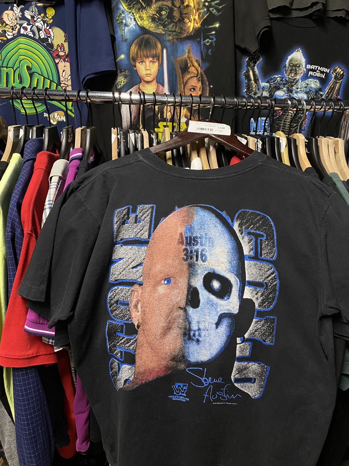 Vintage Vintage 90’s Stone Cold Steve Austin shirt Large Size US L / EU 52-54 / 3 - 1 Thumbnail