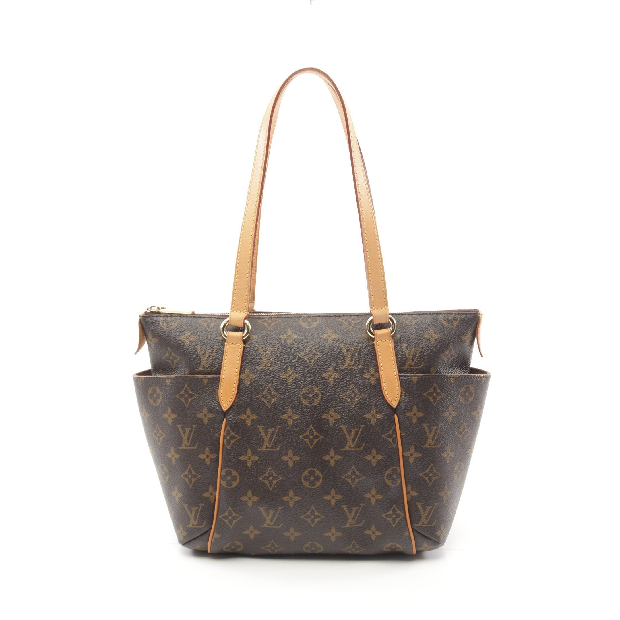 Louis Vuitton Louis Vuitton Totally Pm Monogram Shoulder Bag Tote Leather Brown Size ONE SIZE - 1 Thumbnail