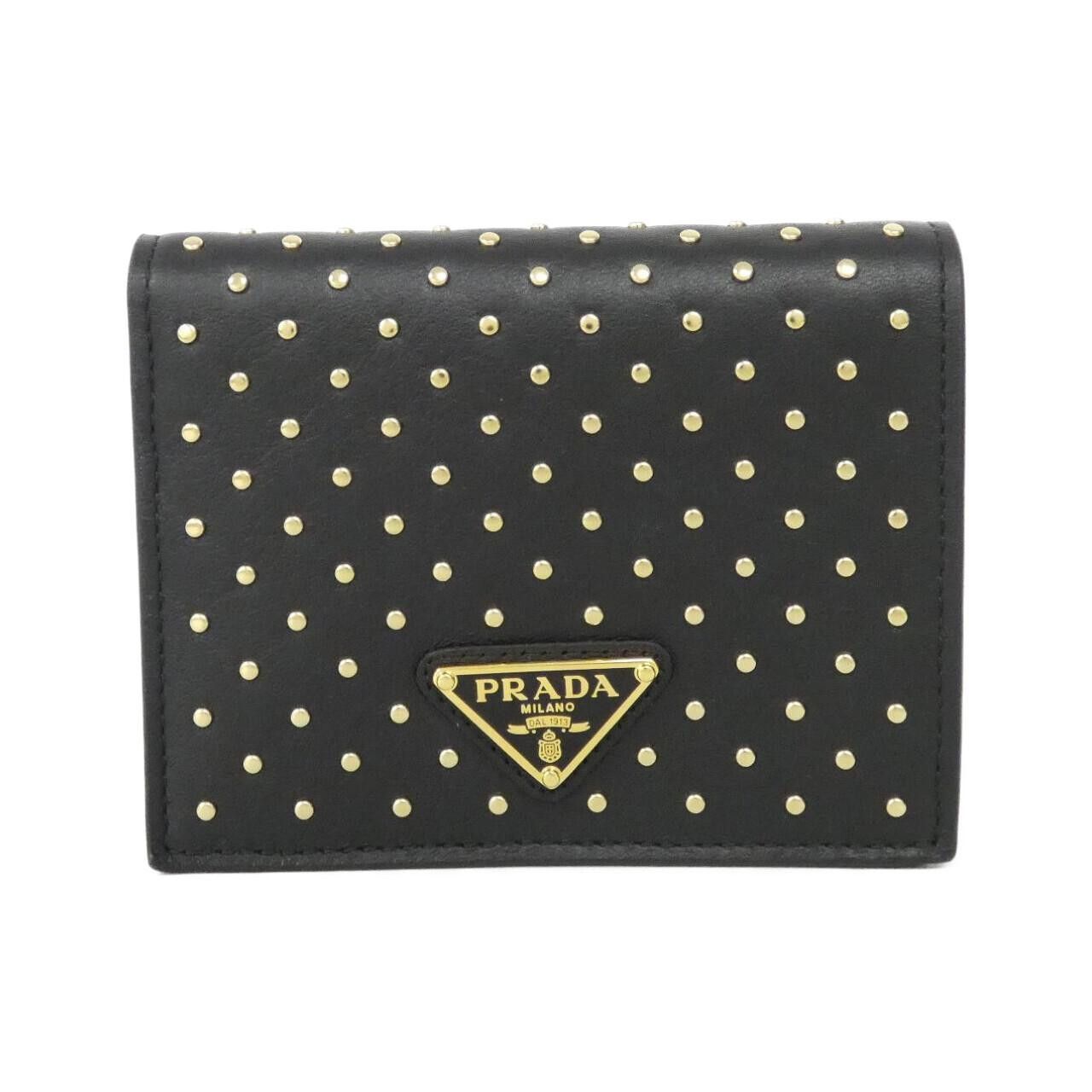 Prada Prada Prada SOFT GRAIN BORC bifold wallet Leather Short Wallet 1MV204 DUTY FREE for USA Size ONE SIZE - 1 Thumbnail