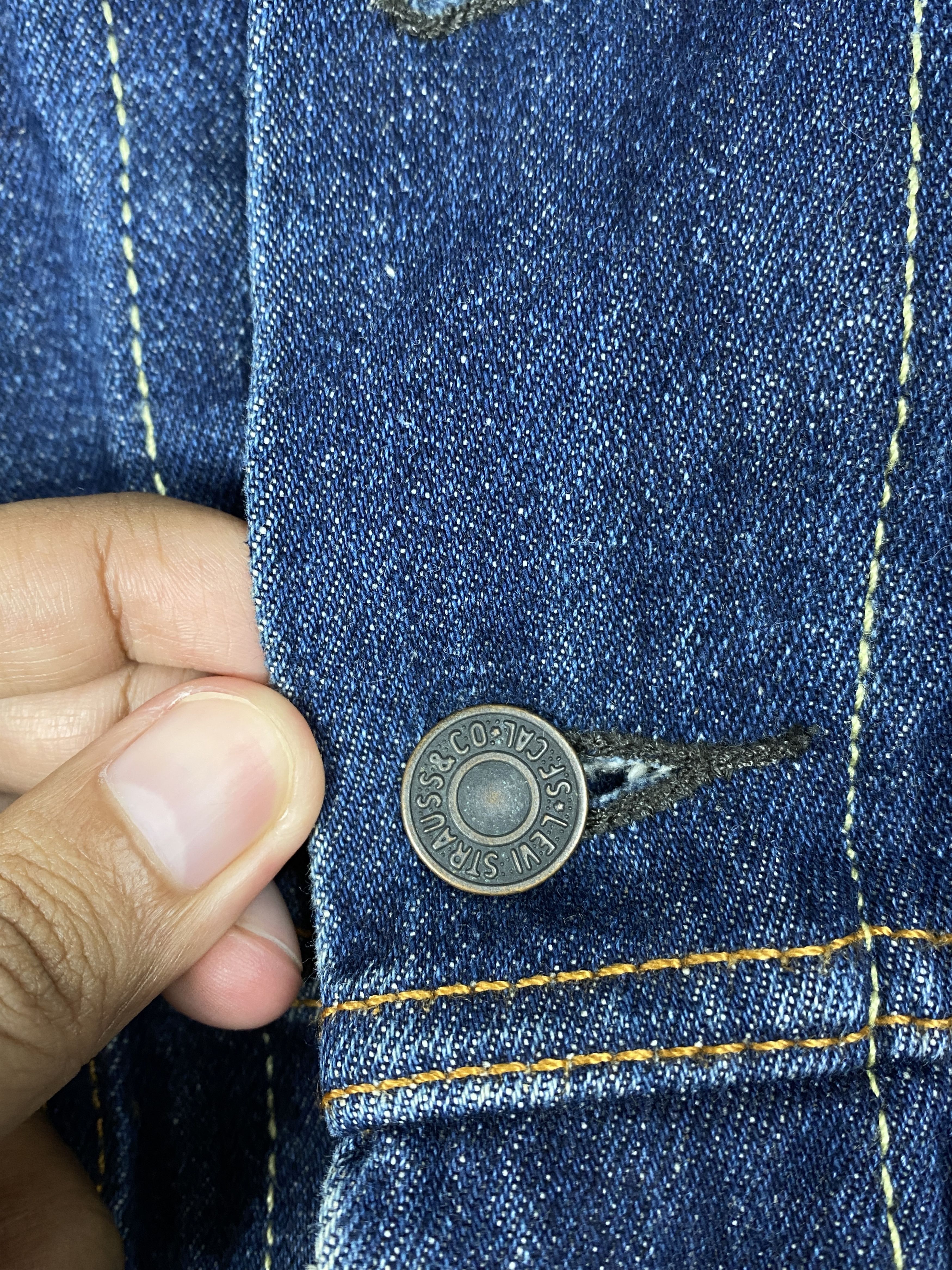 Levi's Vintage Levi's Button Up Blue Denim Jacket PJ2591 Size US M / EU 48-50 / 2 - 10 Thumbnail