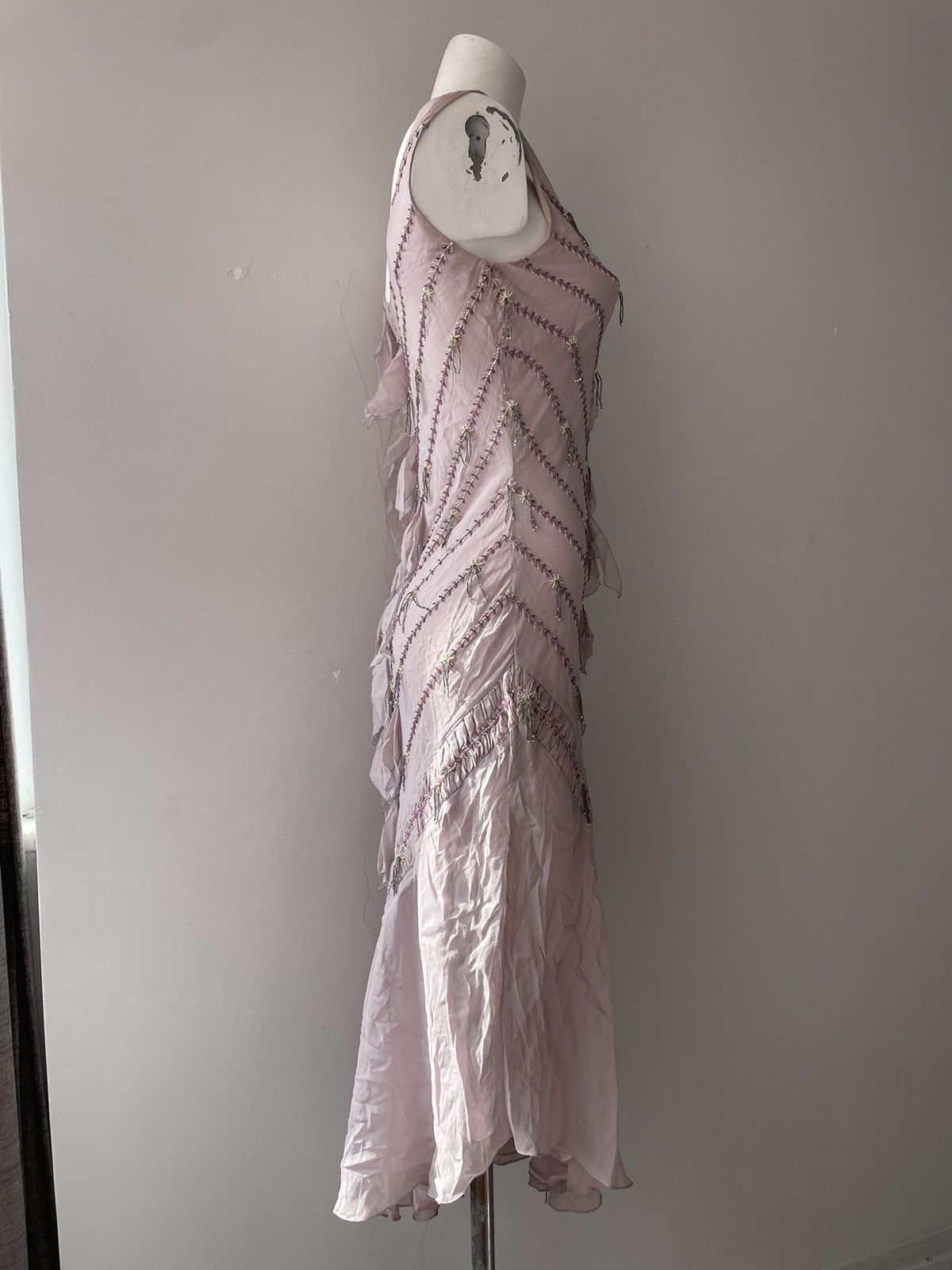 Vintage Italian silk dress Size S / US 4 / IT 40 - 12 Thumbnail