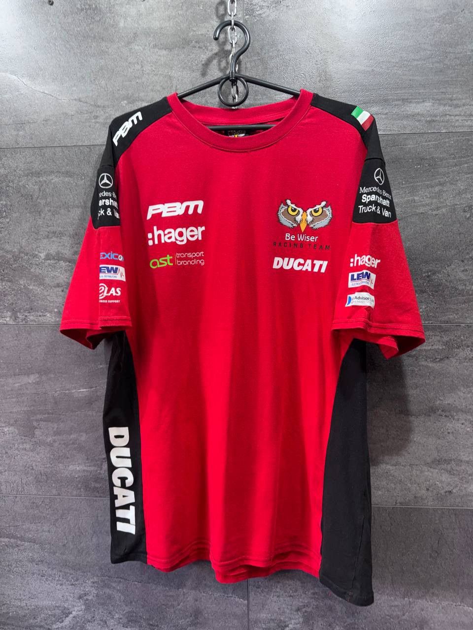 Ducati Ducati Be Wiser Racing Team T-Shirt Motorsport Motorcycle Size US XL / EU 56 / 4 - 1 Thumbnail