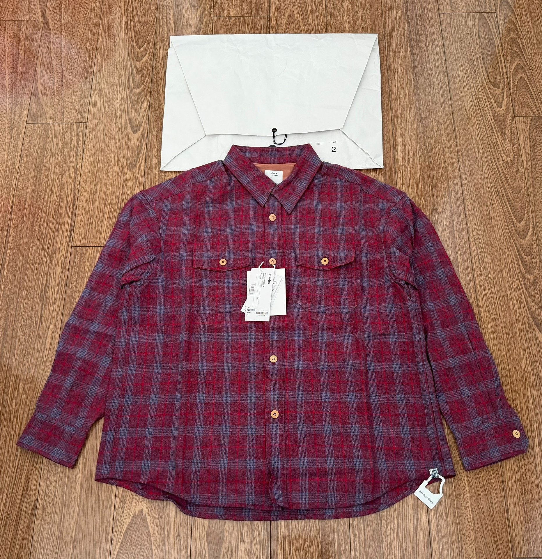 Visvim VISVIM Lumber Check L/S Shirt 25AW Size US M / EU 48-50 / 2 - 1 Thumbnail
