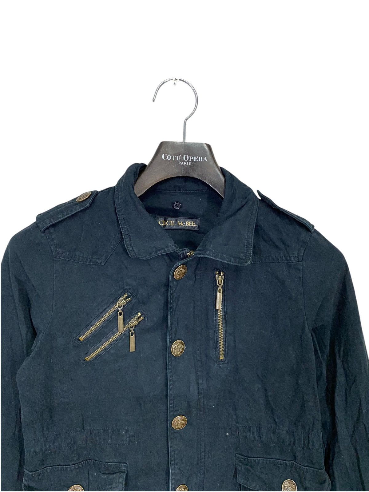 Designer × Japanese Brand × Seditionaries Cecil mc bee steampunk jacket multizip lgb design Size M / US 6-8 / IT 42-44 - 4 Thumbnail