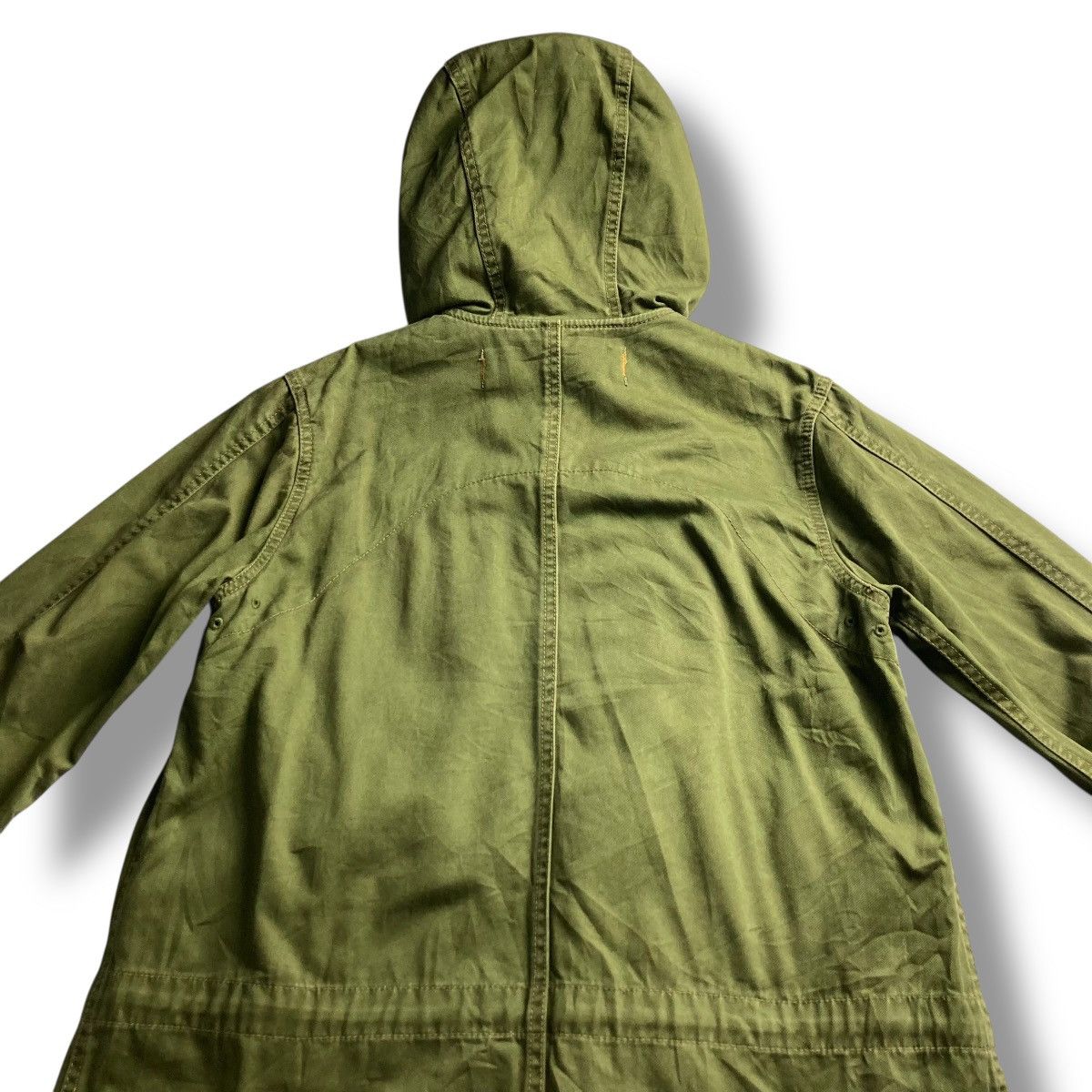 Le Grande Bleu (L.G.B.) 🇯🇵 CUBE SUGAR WORKWEAR LINED FLEECE FISHTAIL PARKA JACKET Size US M / EU 48-50 / 2 - 16 Thumbnail