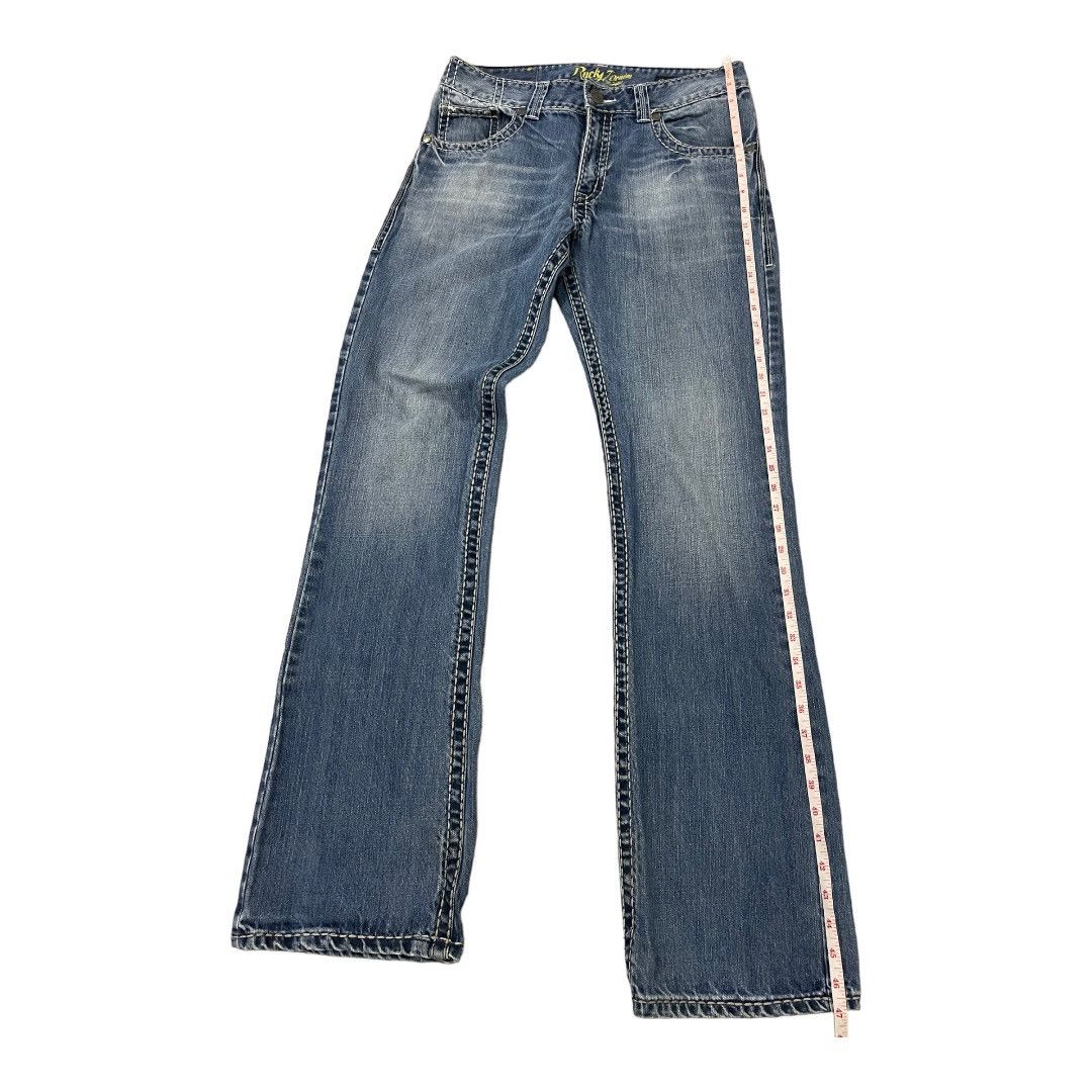 Wrangler Vintage Rock 47 Flared Denim Size US 32 / EU 48 - 3 Thumbnail