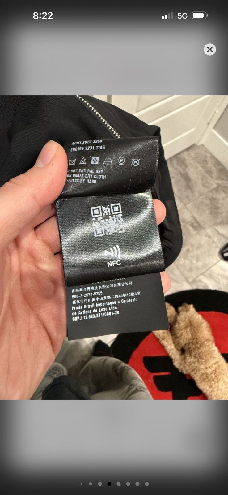 Prada PRADA | TRIANGLE LOGO ZIP HOODIE Size US M / EU 48-50 / 2 - 19 Thumbnail
