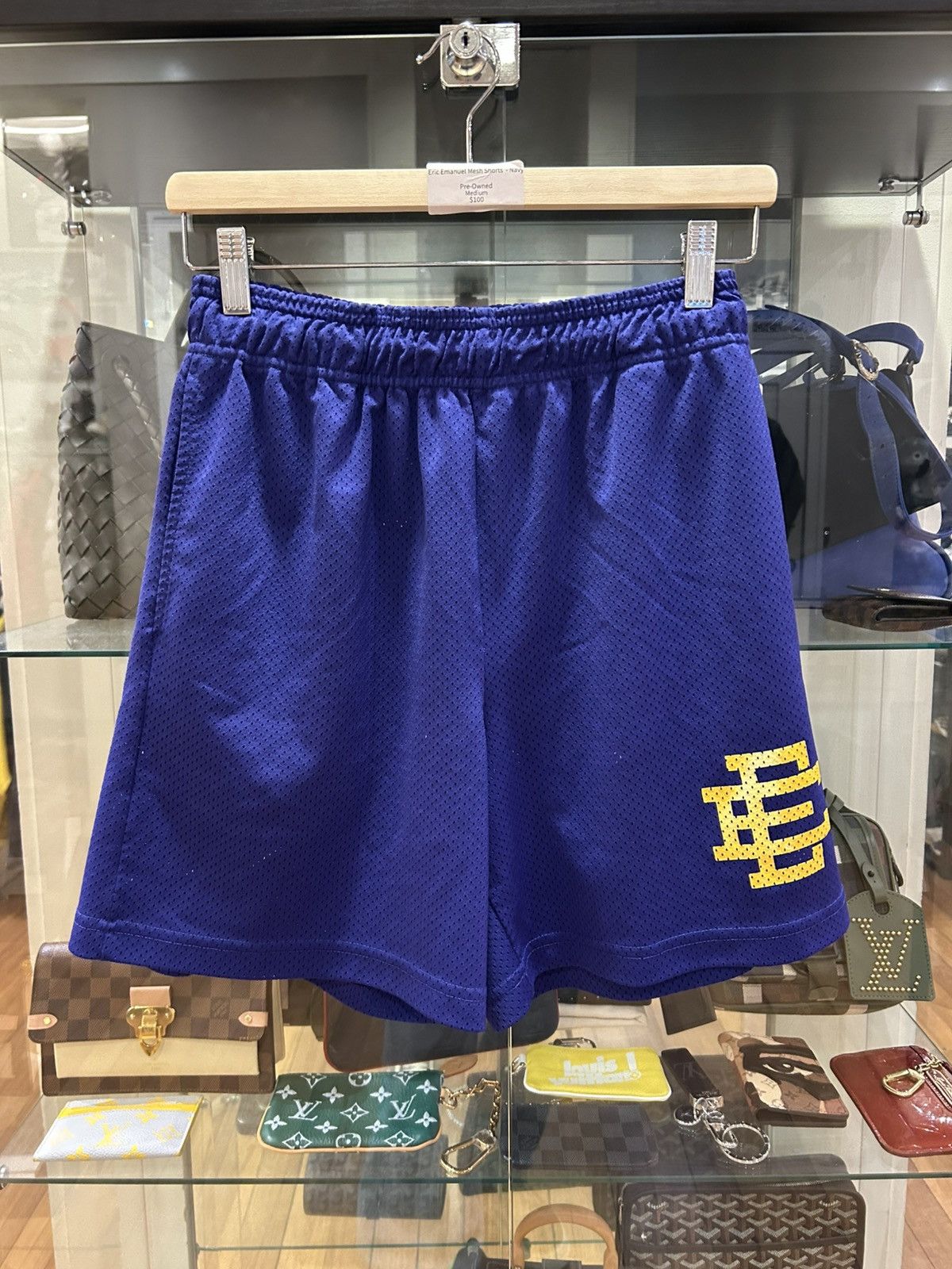 Eric Emanuel Eric Emanuel Mesh Shorts - Purple Size US 30 / EU 46 - 1 Thumbnail